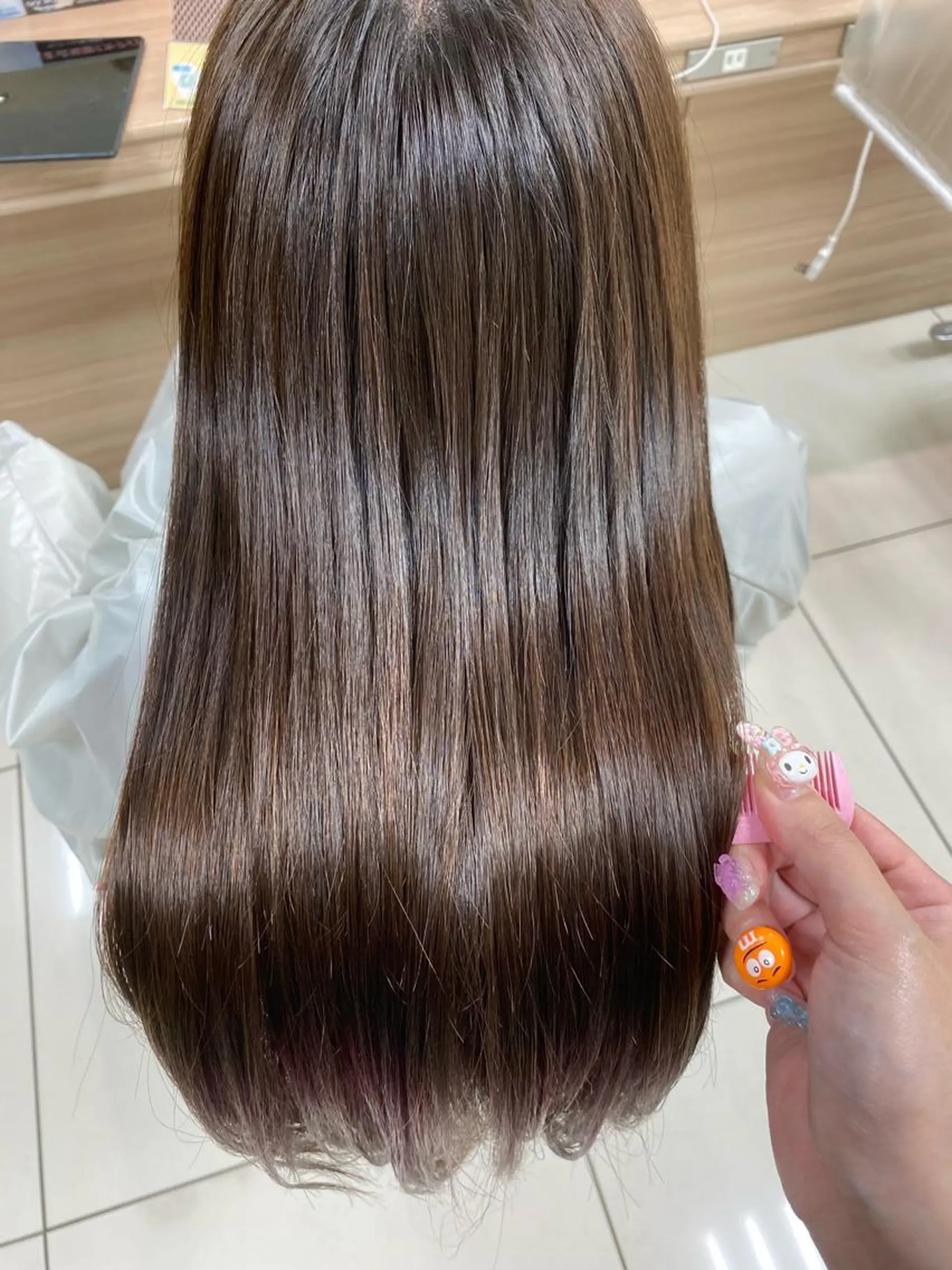 ロング パーマ 縮毛矯正 トリートメント SONOKA 🦋のヘアスタイル