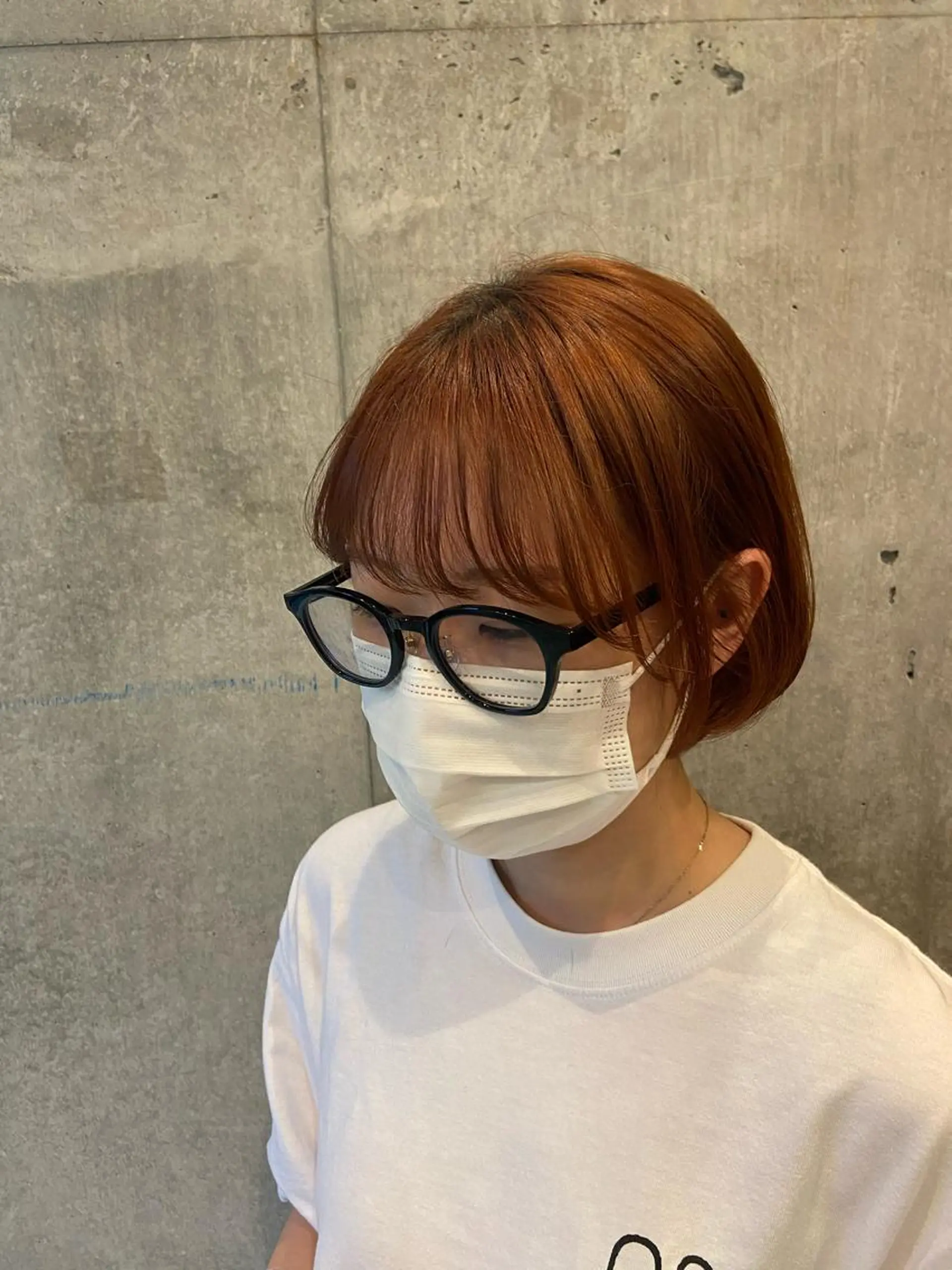 ショート ショートボブ 丸みショート ボブ タンバルモリ ショートヘア 暗髪/艶髪/Ono .のヘアスタイル