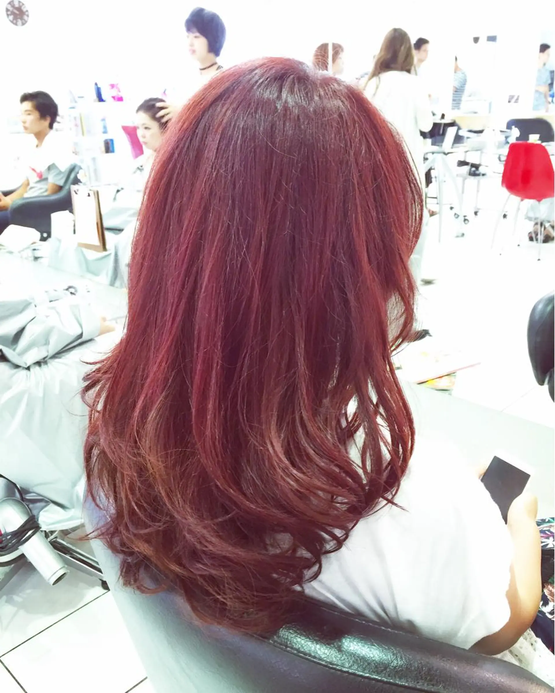 ミディアム セミロング カラー グラデーションカラー イルミナカラー 青木 茂樹⭐️ 透明感カラーのヘアスタイル