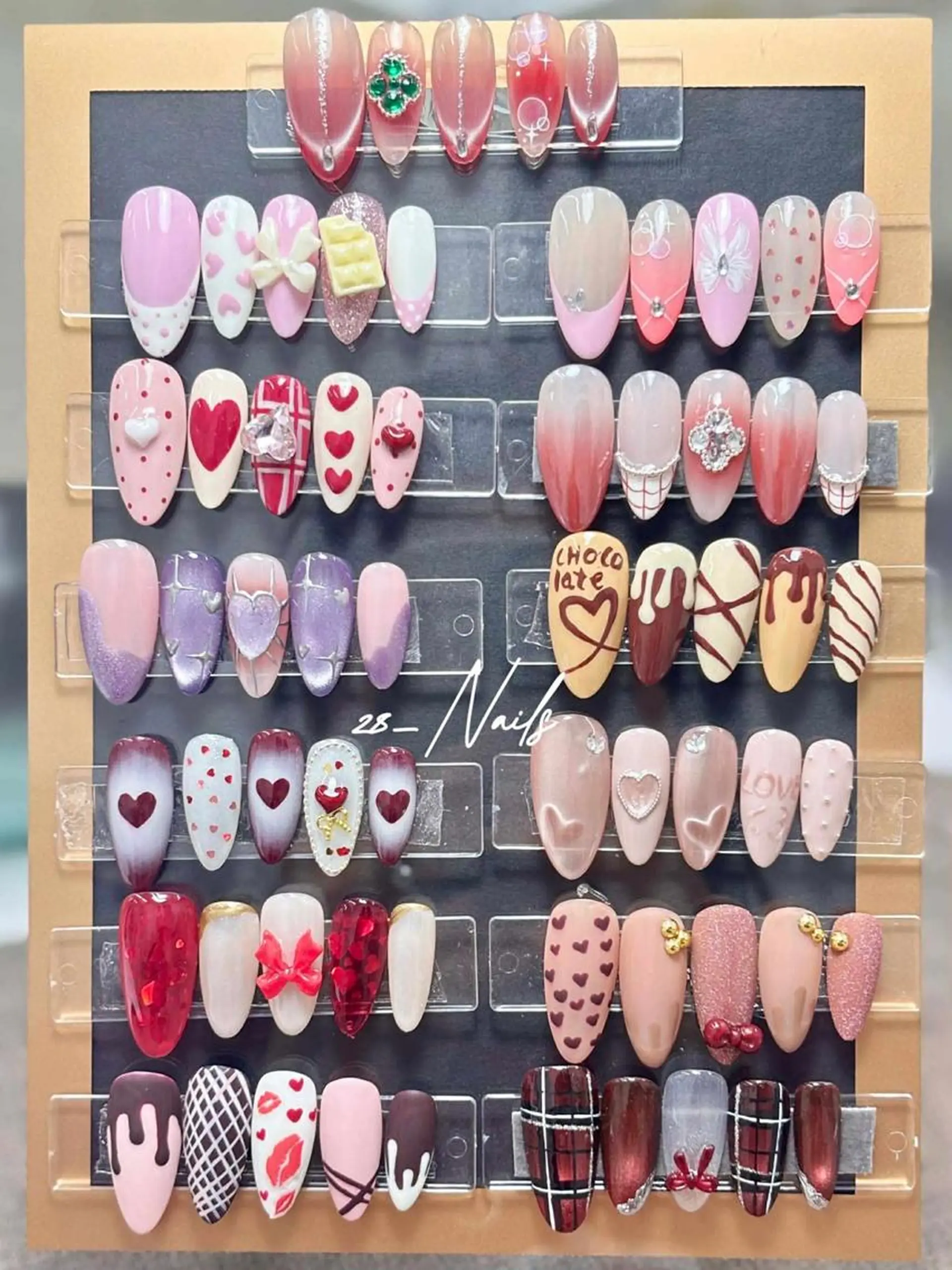 ショート ハンドネイル 28nails .thaoのネイルデザイン
