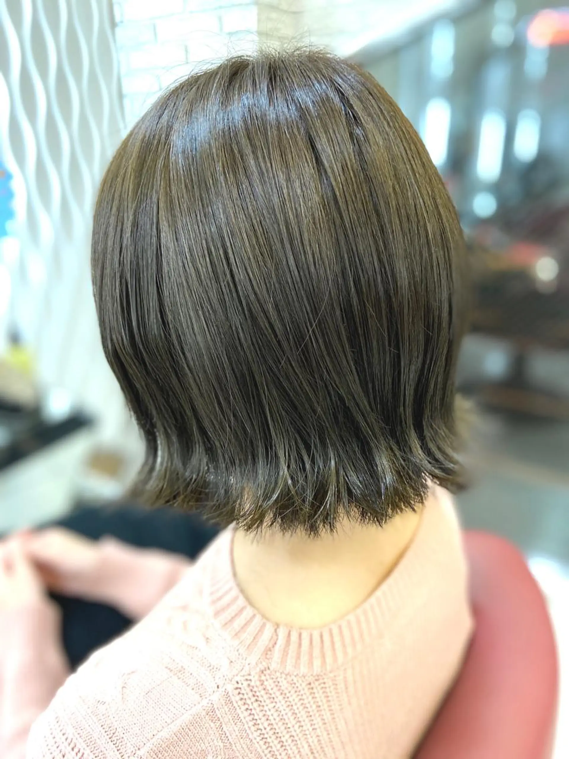 ミディアム カラー カット トリートメント 【髪質改善×カラー】 QUALIS沓掛貴浩のヘアスタイル