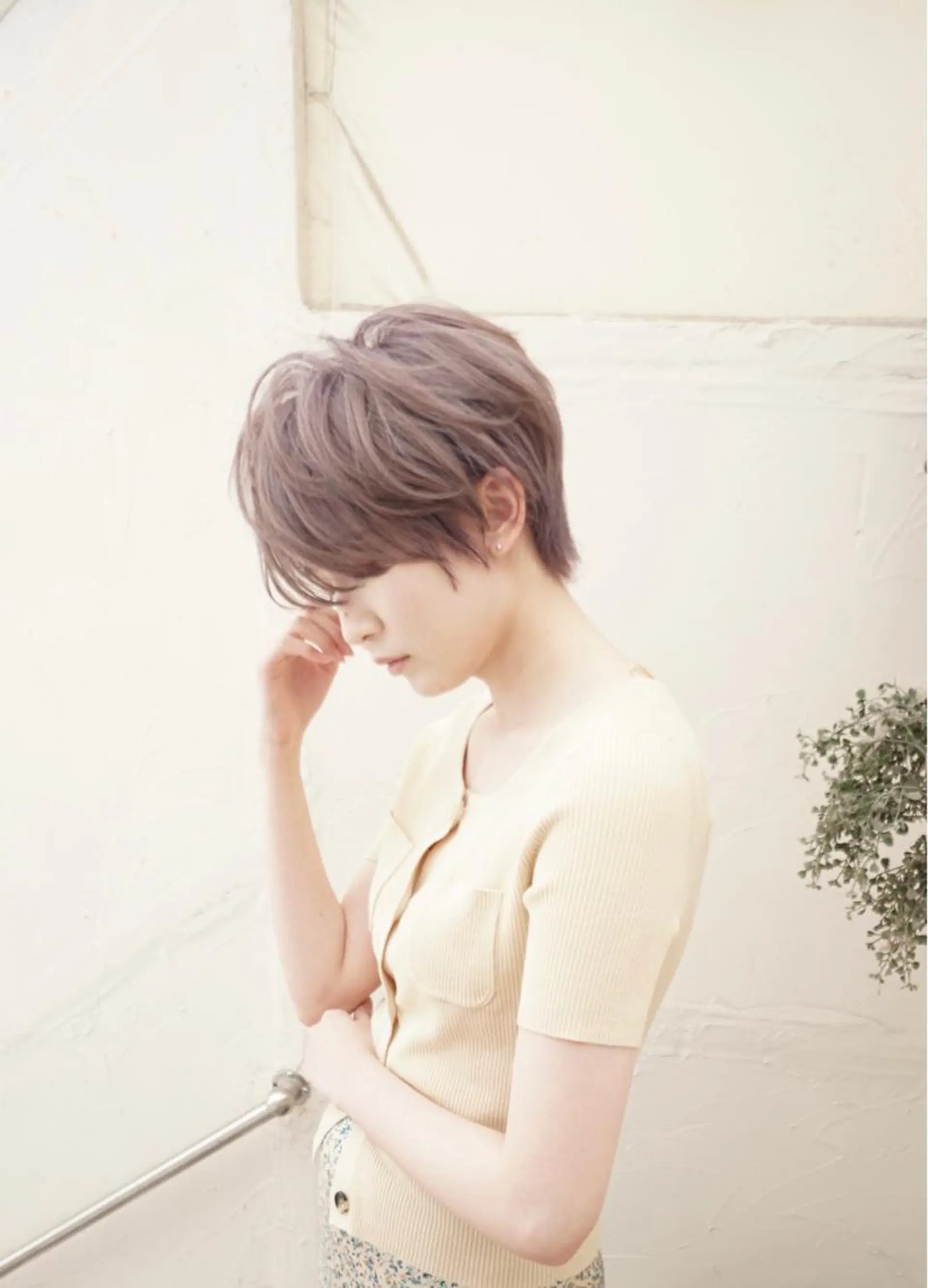 ショート カラー カット トリートメント ショート/髪質改善/ 【きち】のヘアスタイル