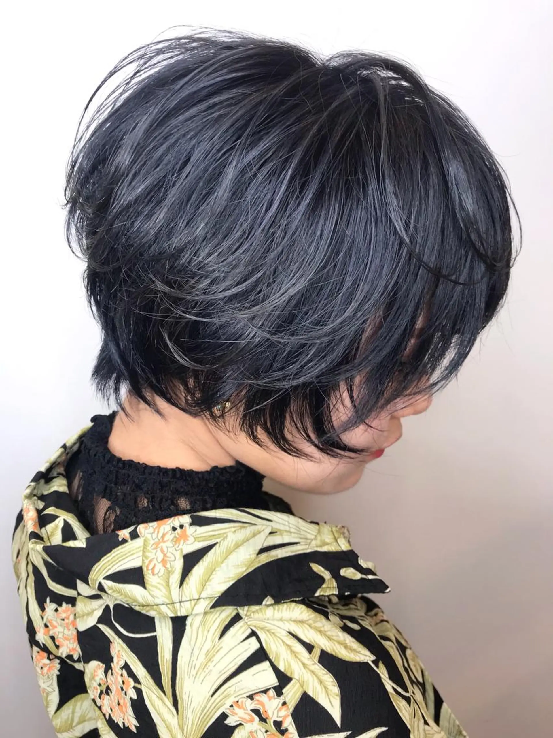 ショート カラー シールエクステ⭐️ オオミタクヤのヘアスタイル