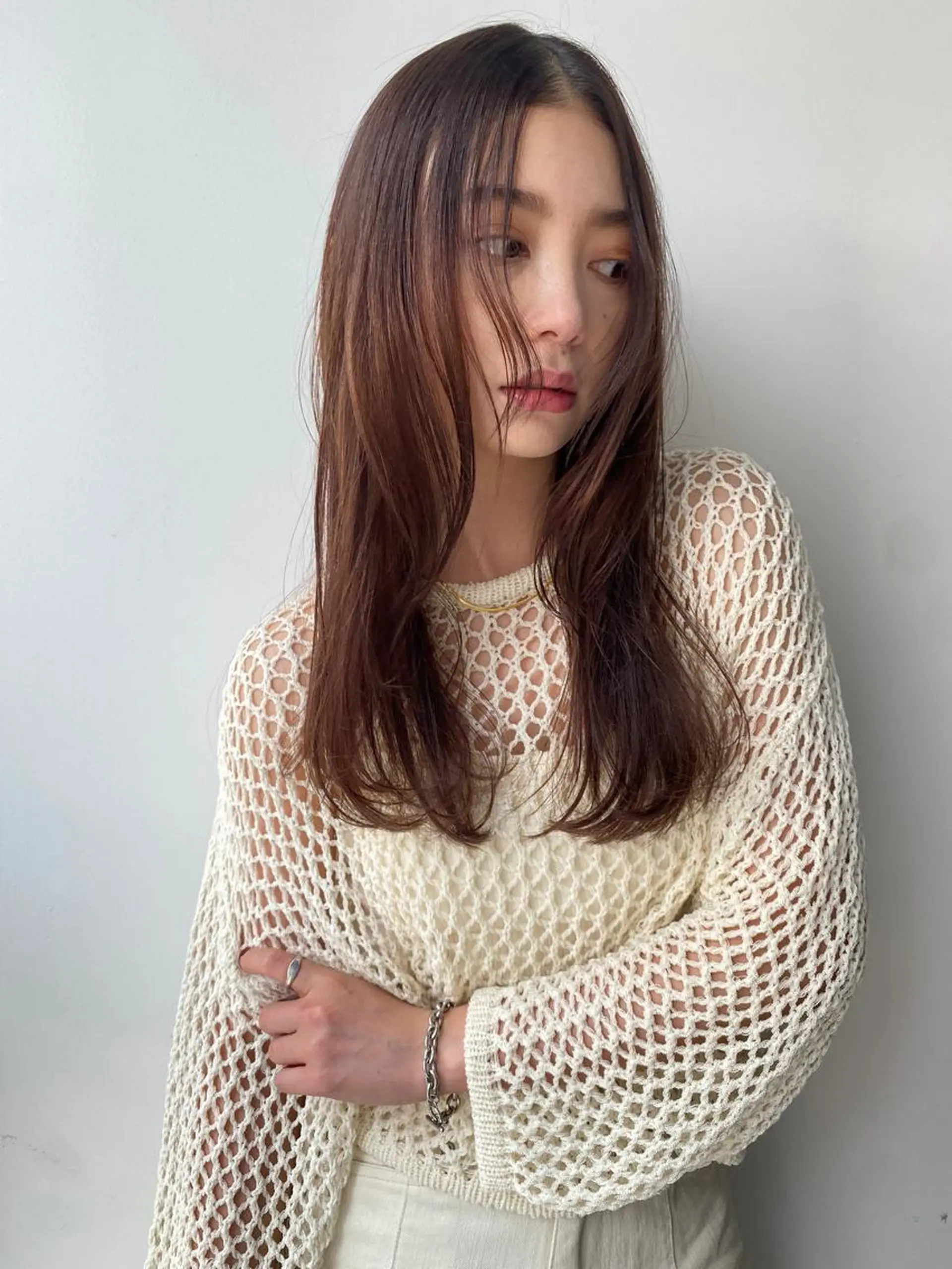 ミディアム カラー ショートボブ ミディアムパーマ ブリーチ 透明感カラー ダブルカラー 大阪心斎橋alu メンズヘア野田和宏のヘアスタイル