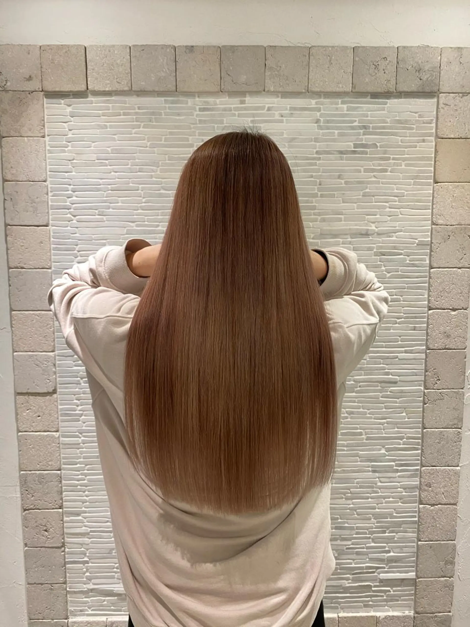 ロング カット ヘアカラー トリートメント 🟡【美髪専門店】 ✨褒め髪/艶髪🟡のヘアスタイル