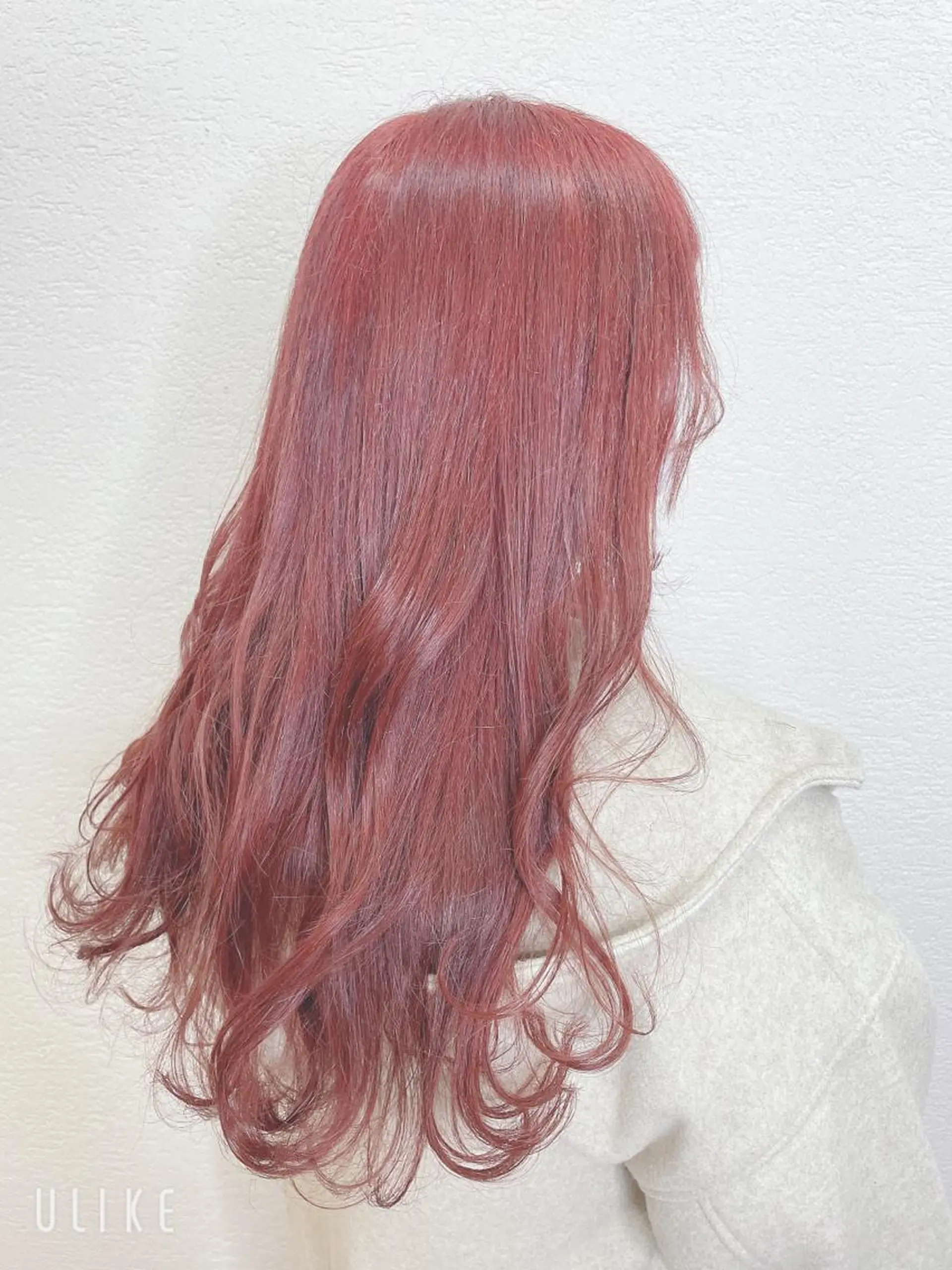 ロング カラー レッドカラー バイオレットカラー カット ヘアカラー トリートメント ❣️モードケイズ塚口 和田一将のヘアスタイル