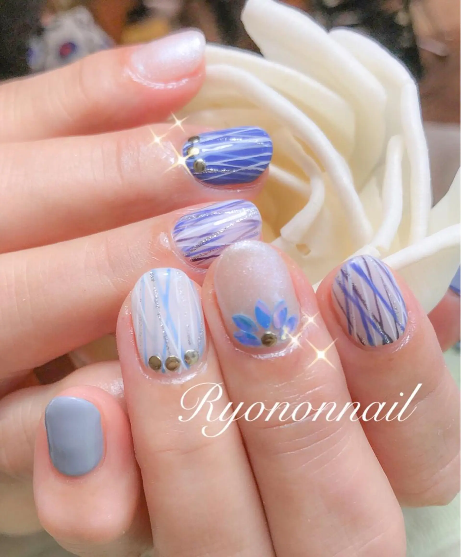 ネイル Ryononnail(リョノンネイル)所属・Ryononnail 上谷典子のネイルデザイン