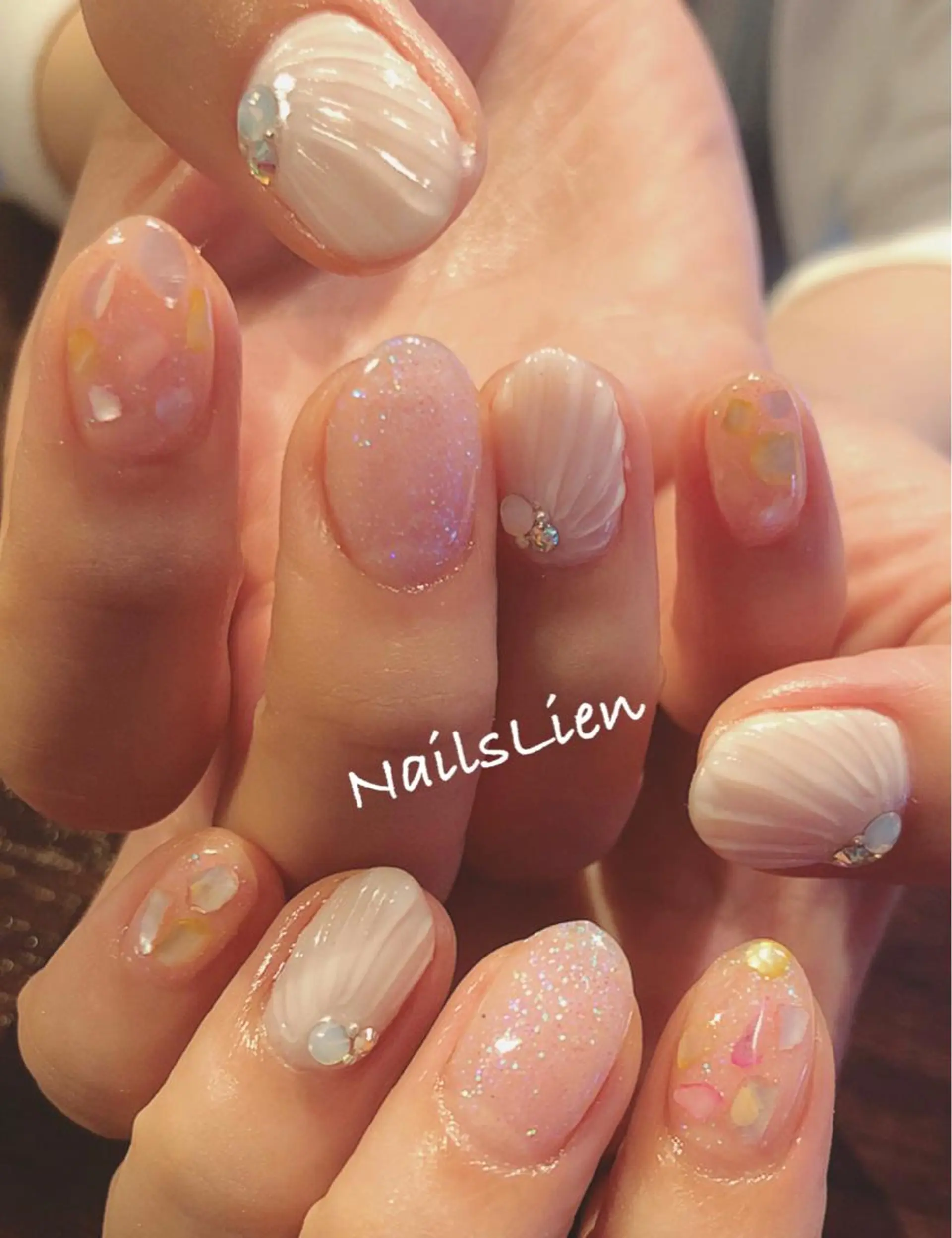 ネイル 夏ネイル 凛 リンのネイルデザイン