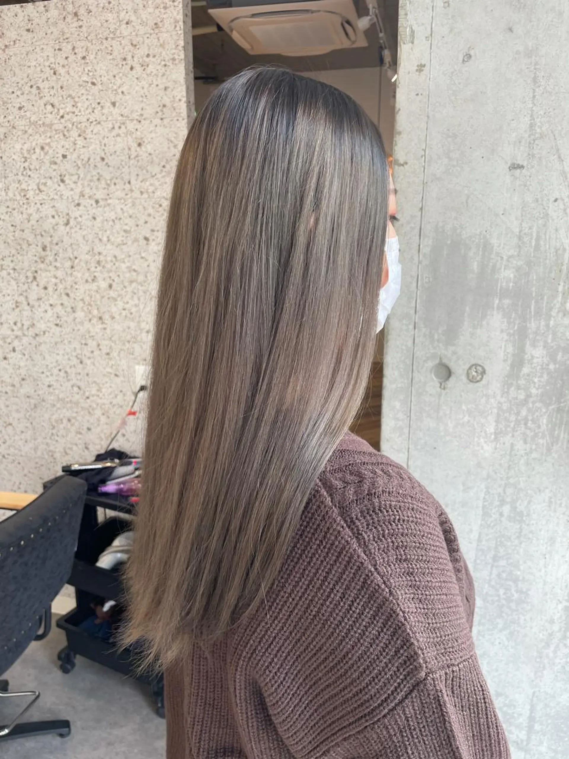 ロング カラー lani hair salon所属・SHOTO ハイトー ン/デザインカラーのヘアスタイル