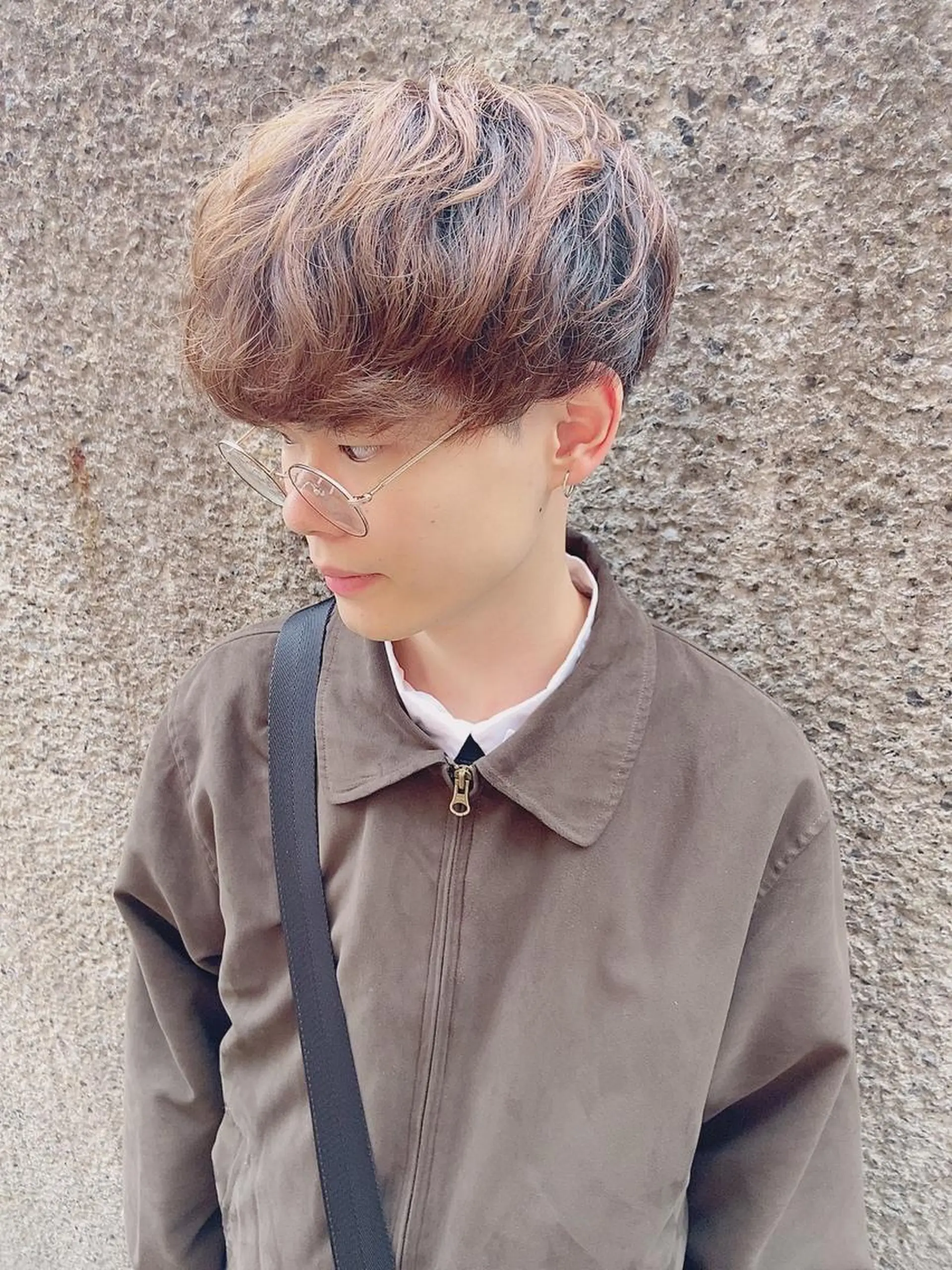 ショート カラー パーマ ヘアアレンジ メンズ カット CHIC share salon所属・ちこ .のヘアスタイル