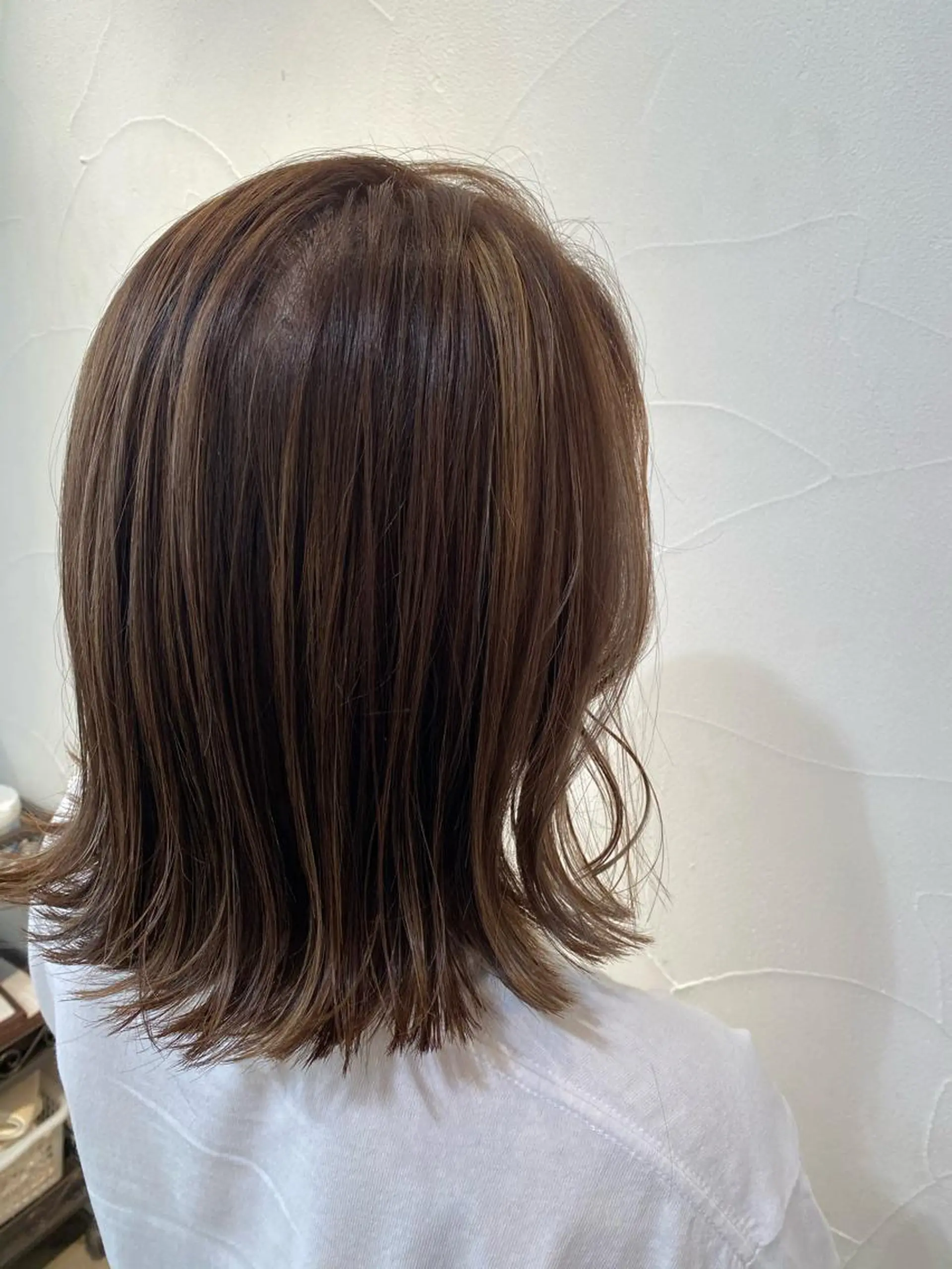 ミディアム カラー トレンドヘアーに🌈 川村　静香のヘアスタイル