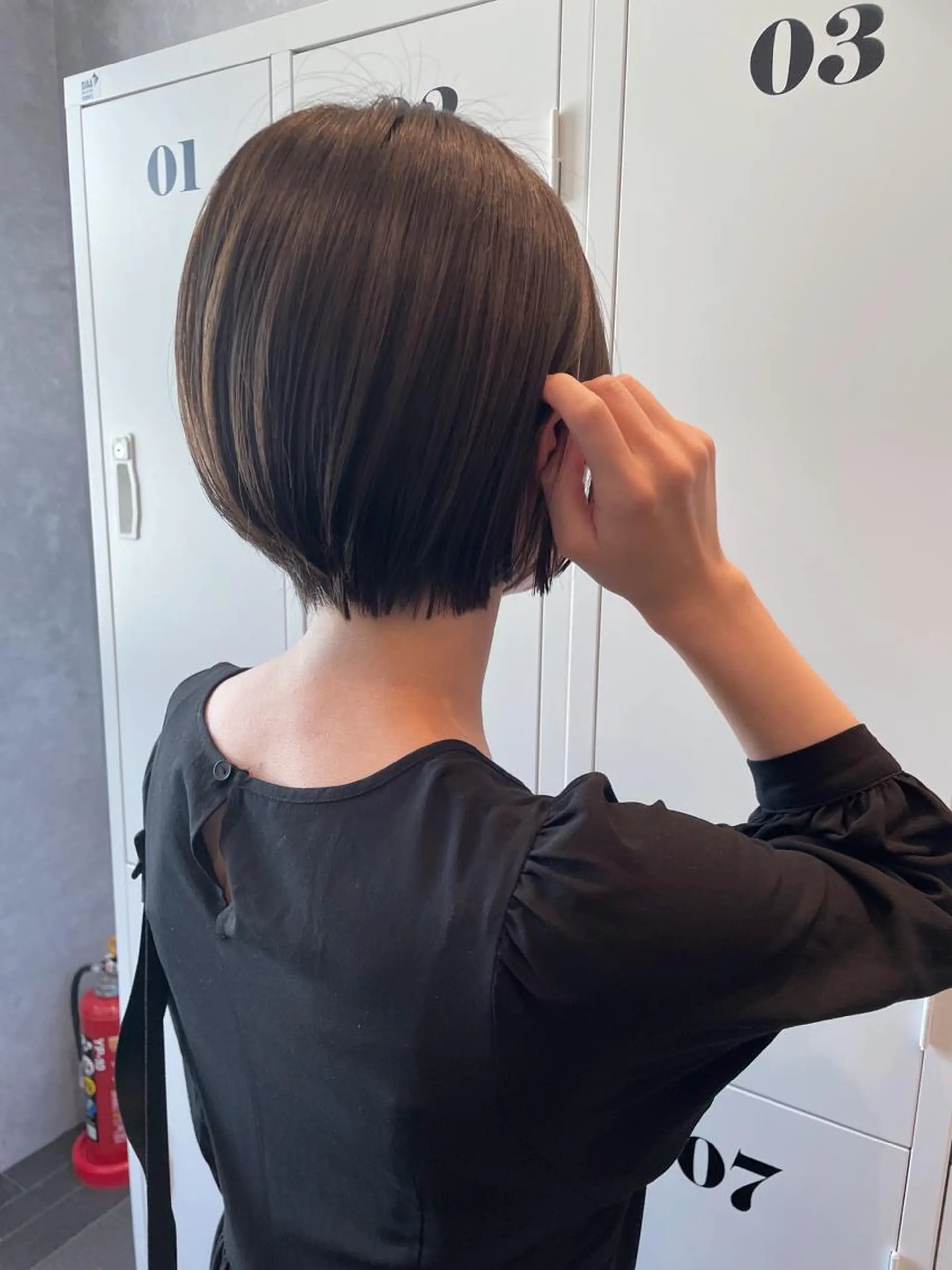 ショート カラー 丸みショート ショートヘア _WHITE 天神店 YUMEKA🐻のヘアスタイル