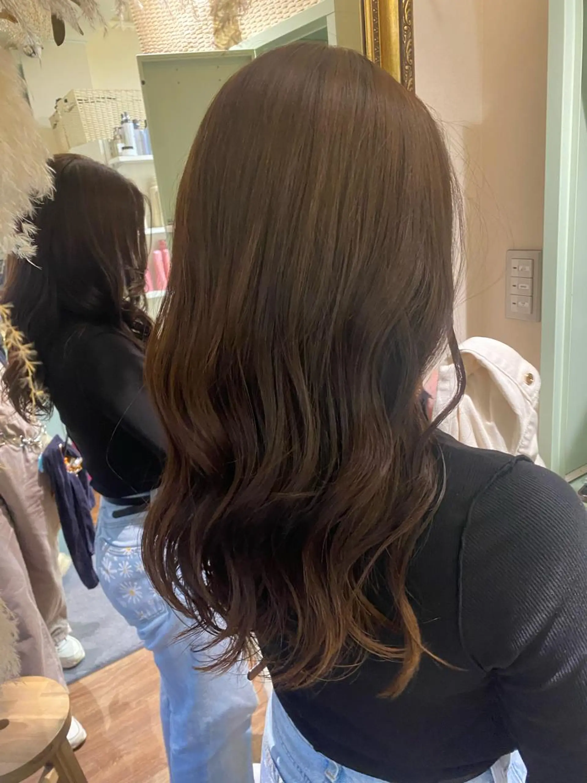 ロング 透明感カラー/韓国 ヘア🩶yuri🩵のヘアスタイル
