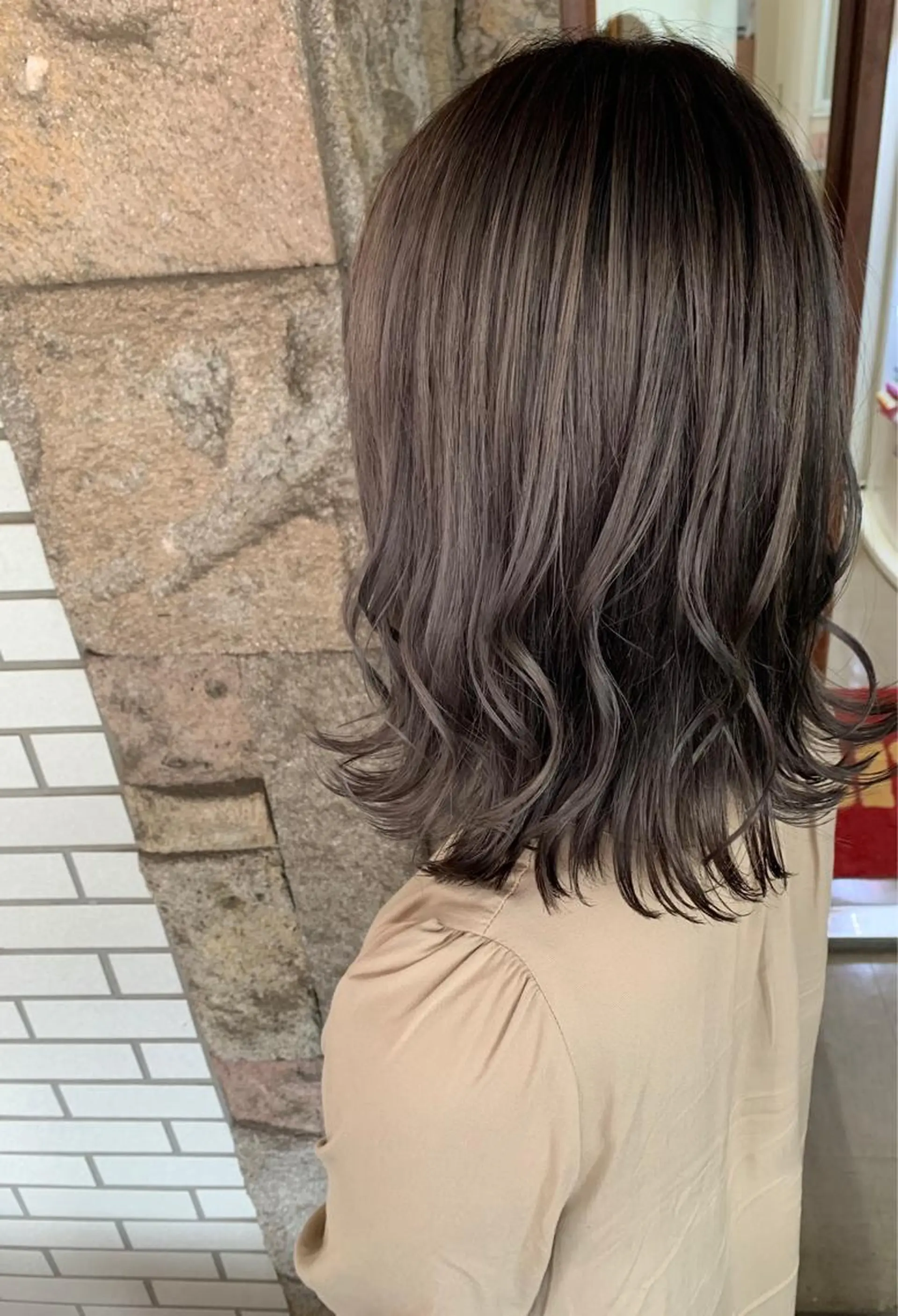 ミディアム カラー ヘアカラー オージュアソムリエ DAIKI⭐️のヘアスタイル