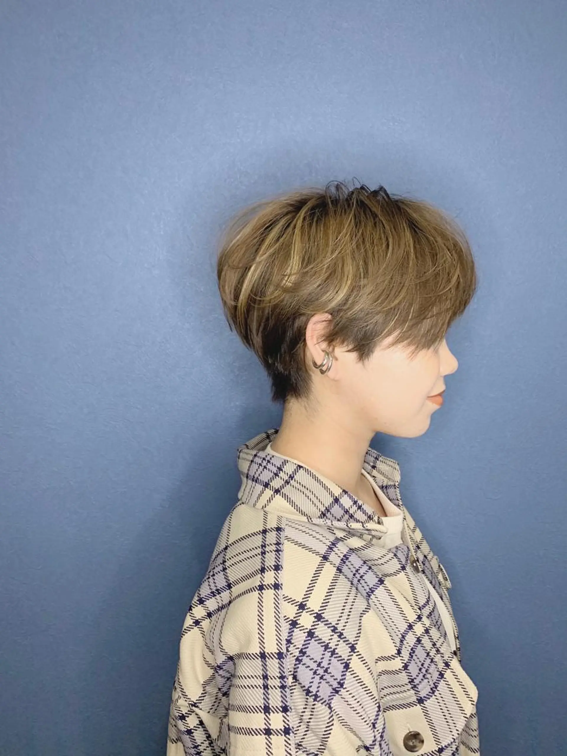 ショート カラー カラー特化サロン大阪 ルービック江坂/新城のヘアスタイル