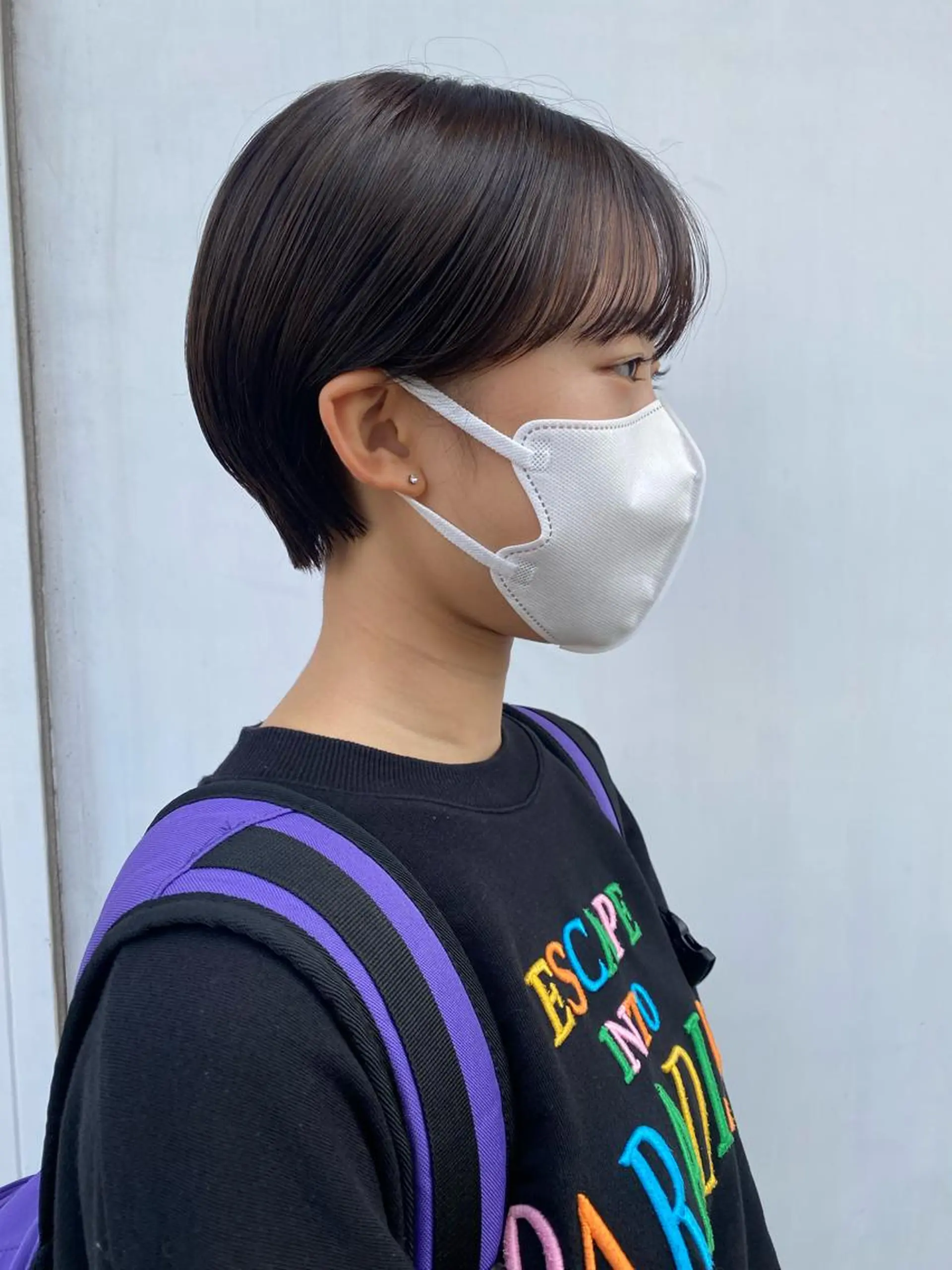 ショート W所属・小林 朋花のヘアスタイル