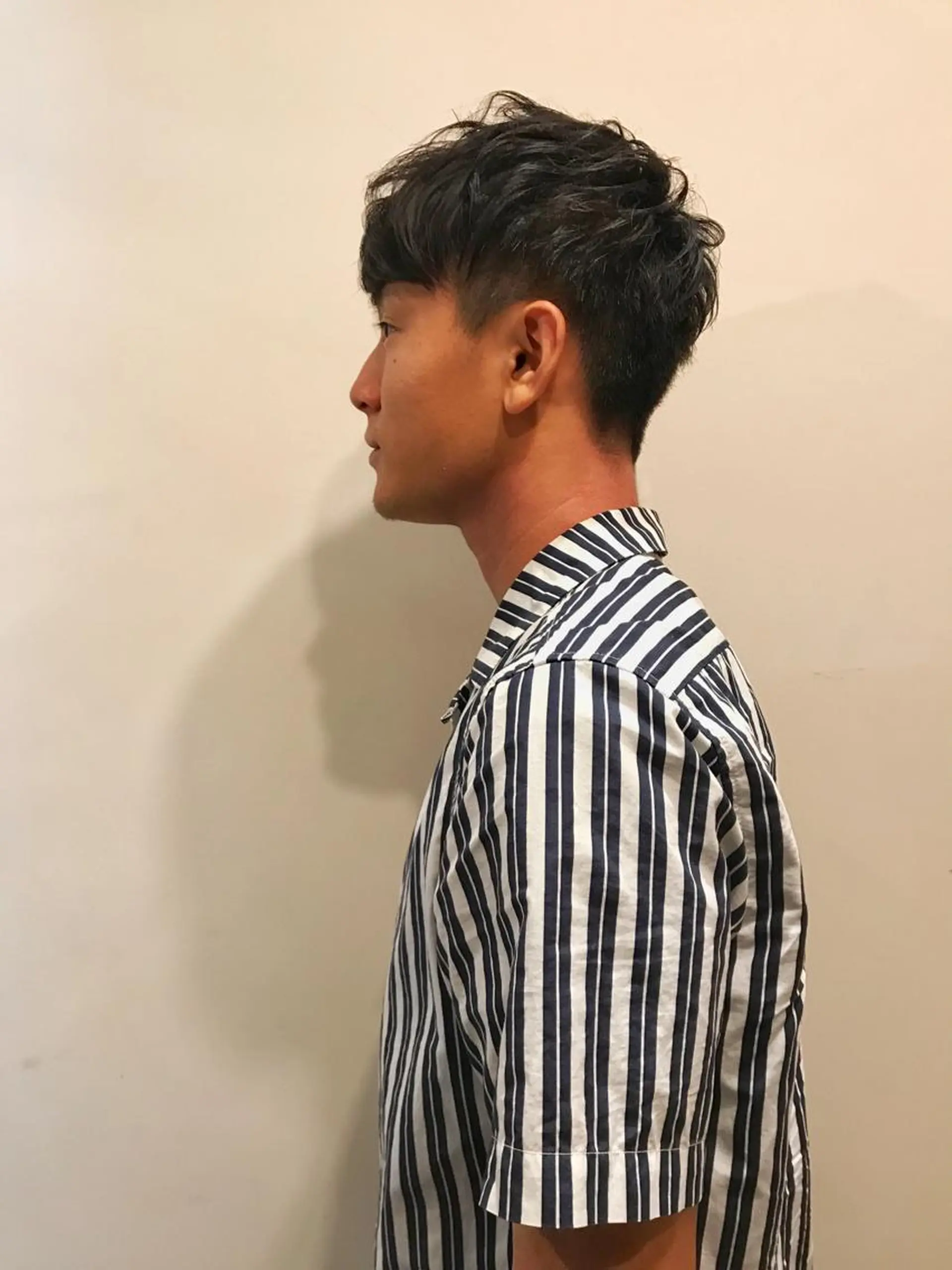 ショート パーマ メンズ マッシュ skin所属・中村 梨沙のマツエク・マツパデザイン