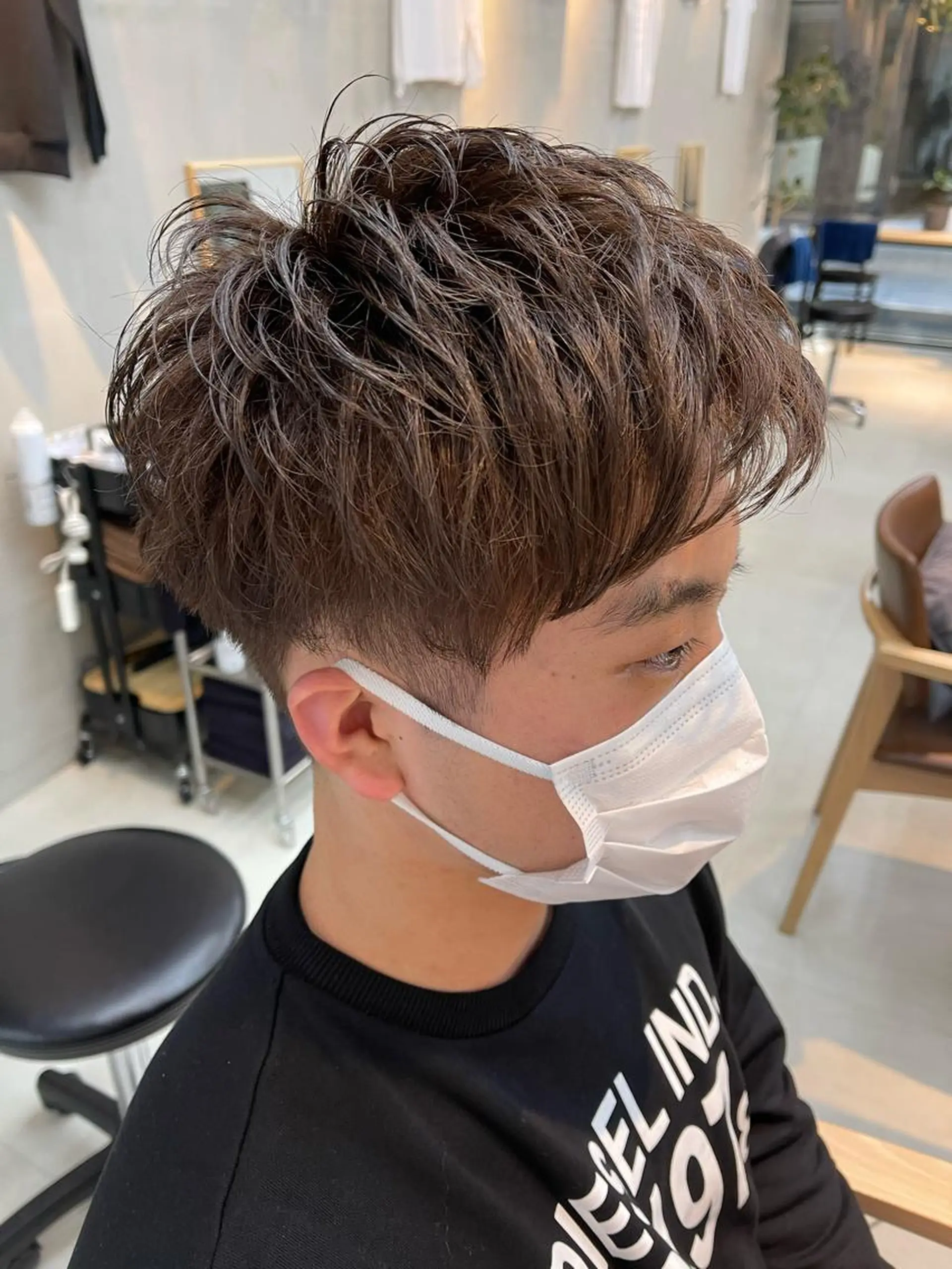 カラー メンズ mee.urawa所属・似合わせショート×透 明感/やじまたかしのヘアスタイル