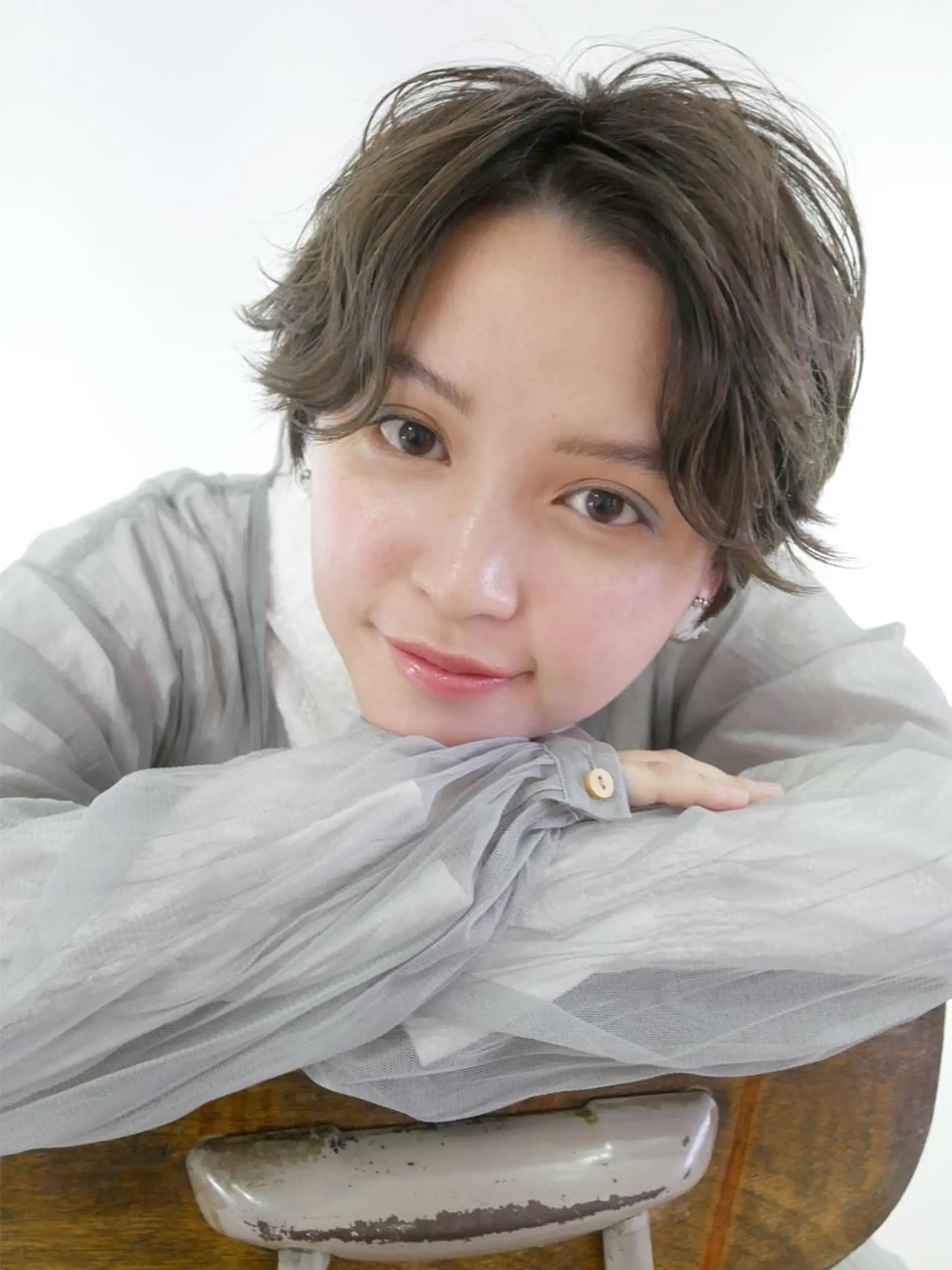 ショート カラー 戸村 世奈のヘアスタイル