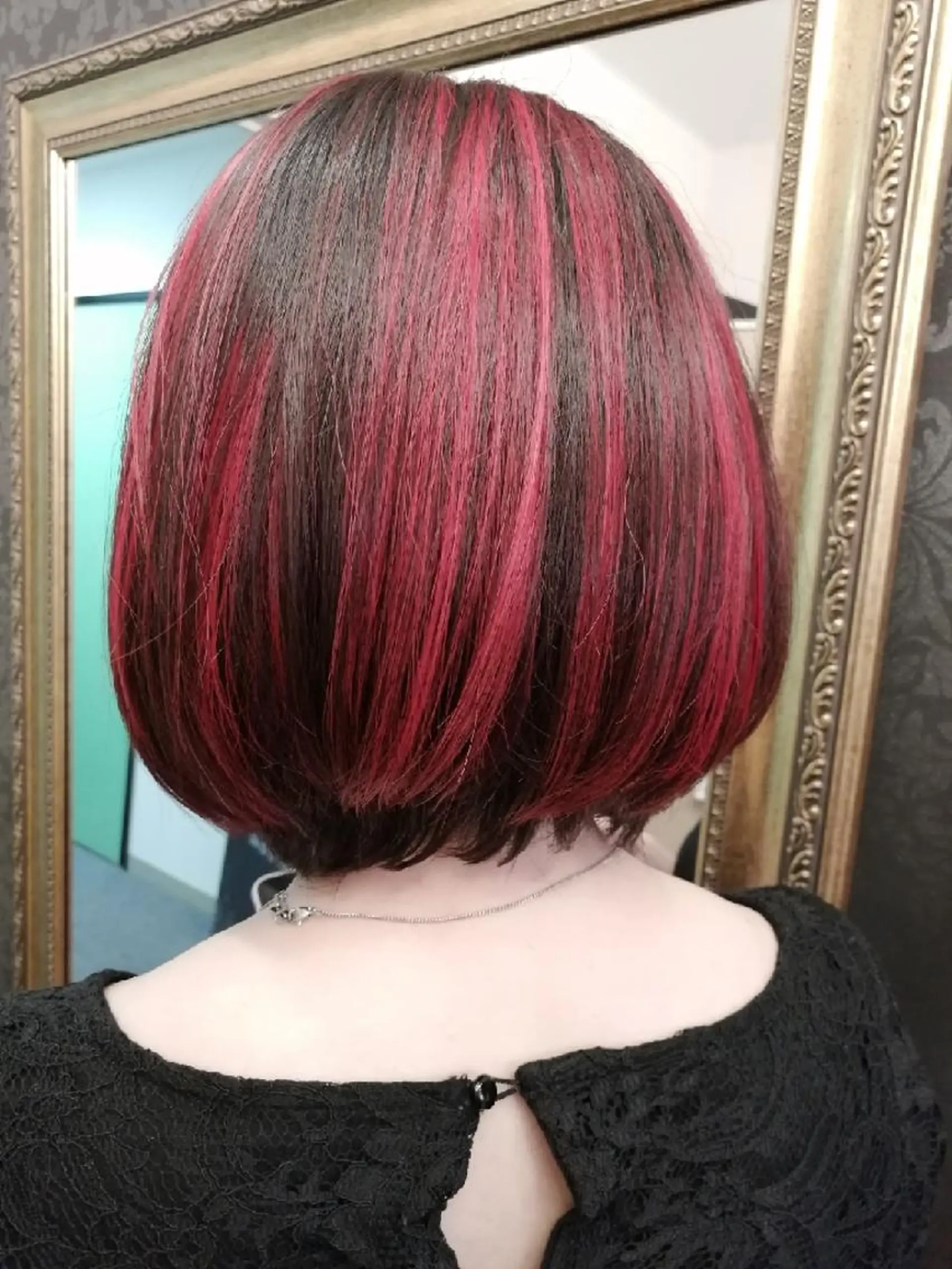 ミディアム カラー ブリーチ ハイライトカラー ハイライト 加藤 直樹のヘアスタイル