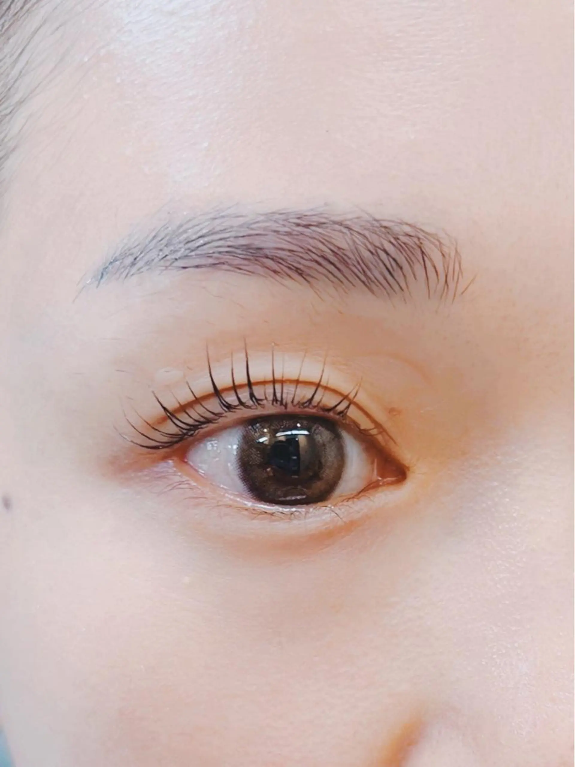 マツエク・マツパ フラットラッシュ まつげパーマ 一重×まつ毛パーマ マツパ pico所属・pico 守口 大日 門真 寝屋 摂津のマツエク・マツパデザイン