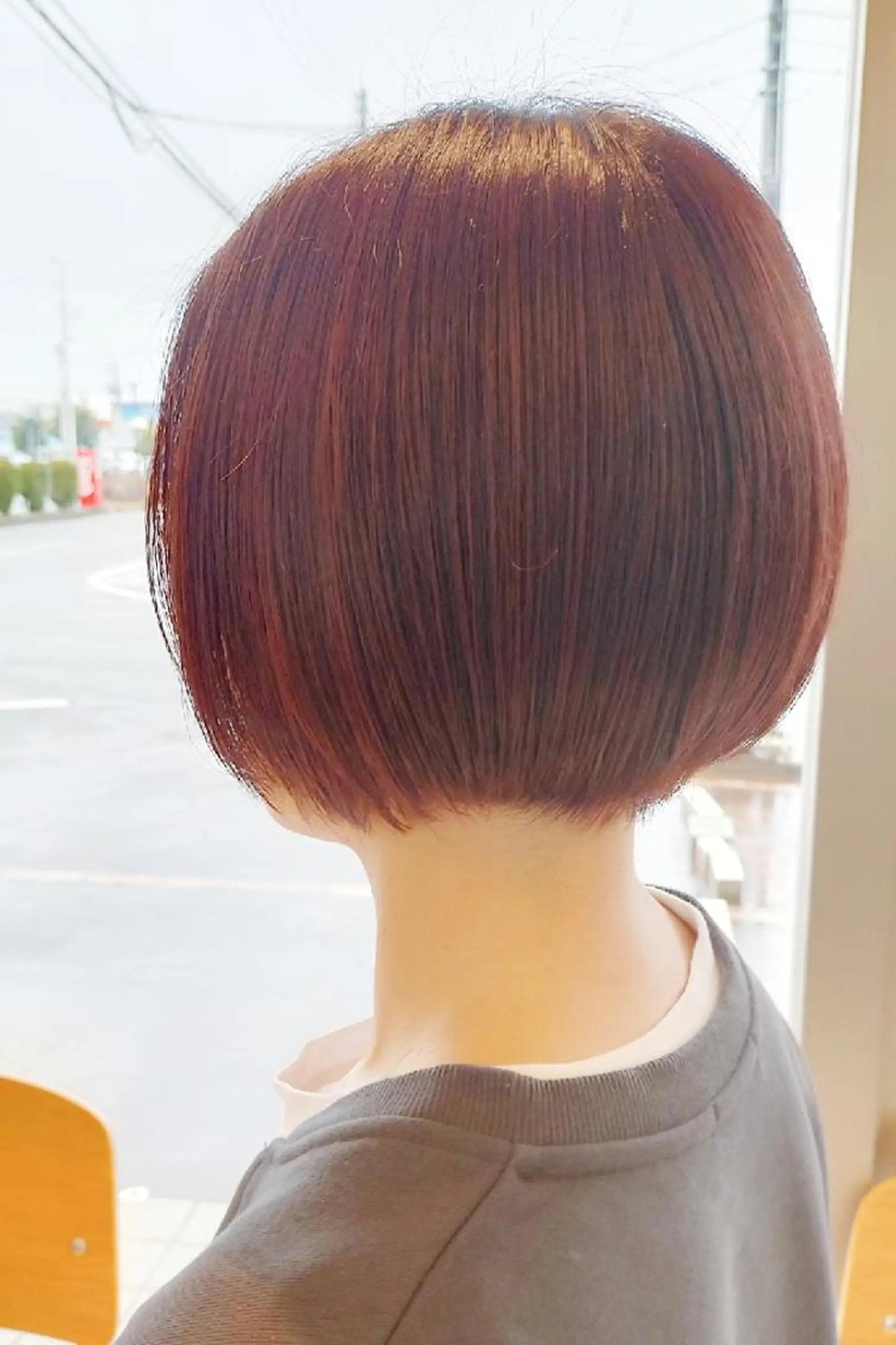 ショート カラー ピンクカラー ボブ 伸ばしかけ ショートヘア ARAKI MISAKOのエステ・リラクイメージ