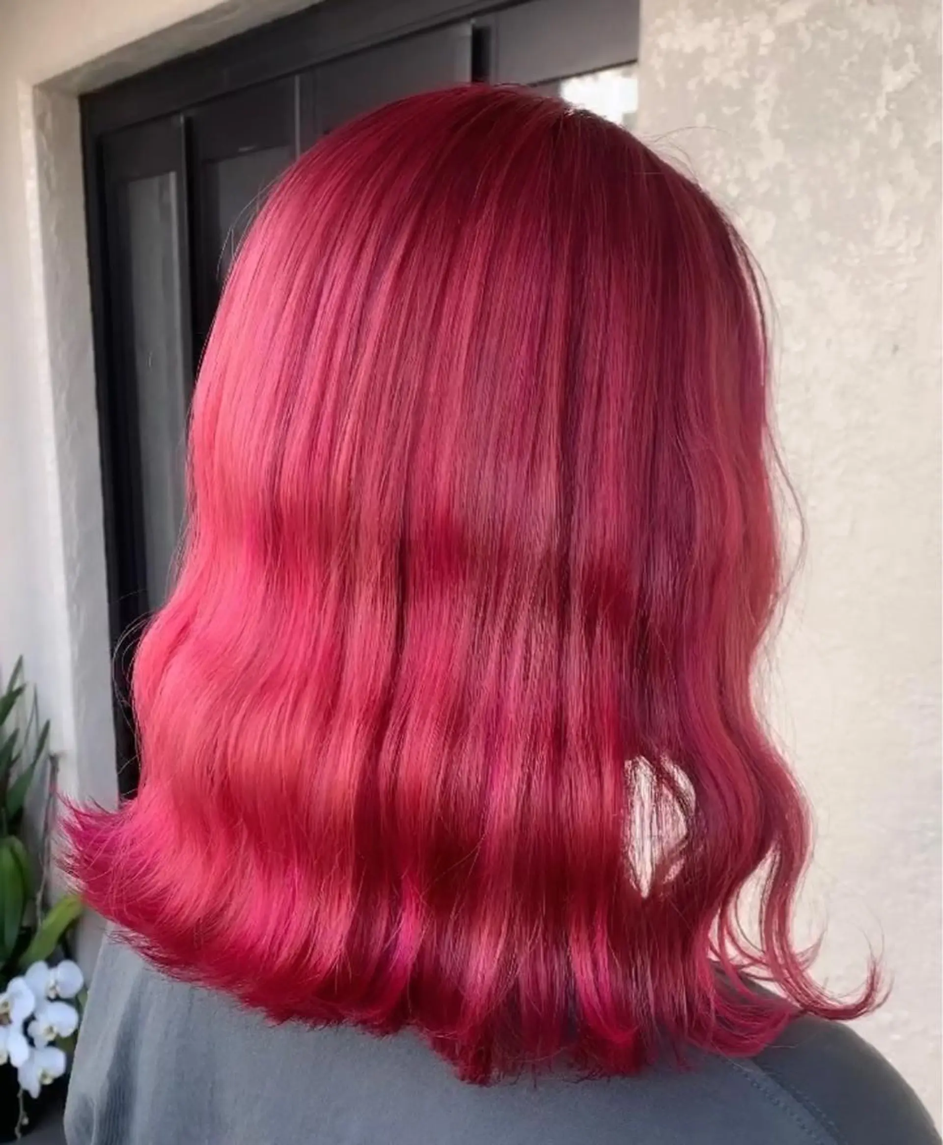 ミディアム カラー ヘアカラー トリートメント 🌈艶ハイトーン🌈 心を込めます🤝涼介のヘアスタイル