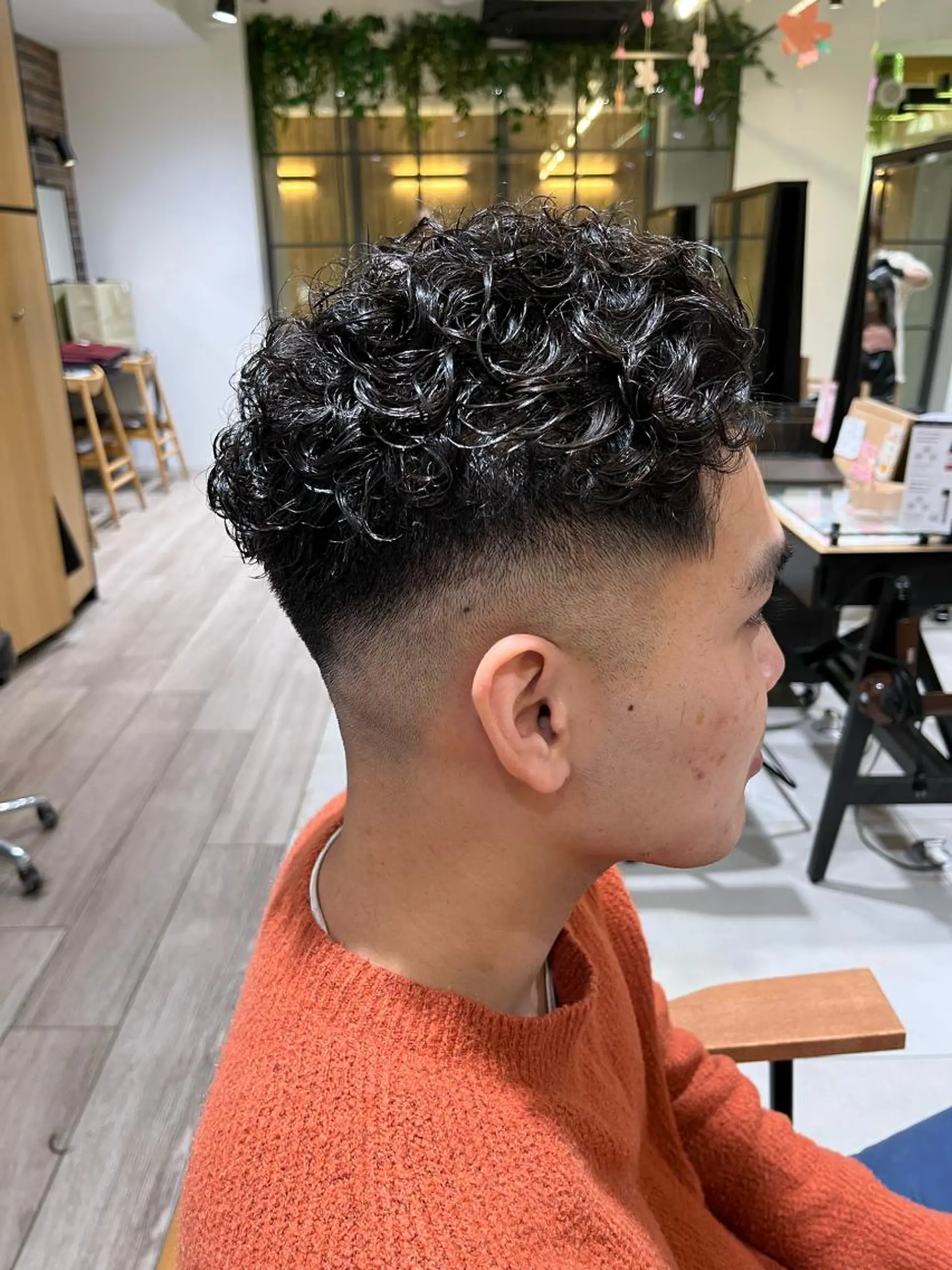 メンズ カット パーマ tata所属・メンズカット/ 外国人風/小嶺佑介のヘアスタイル