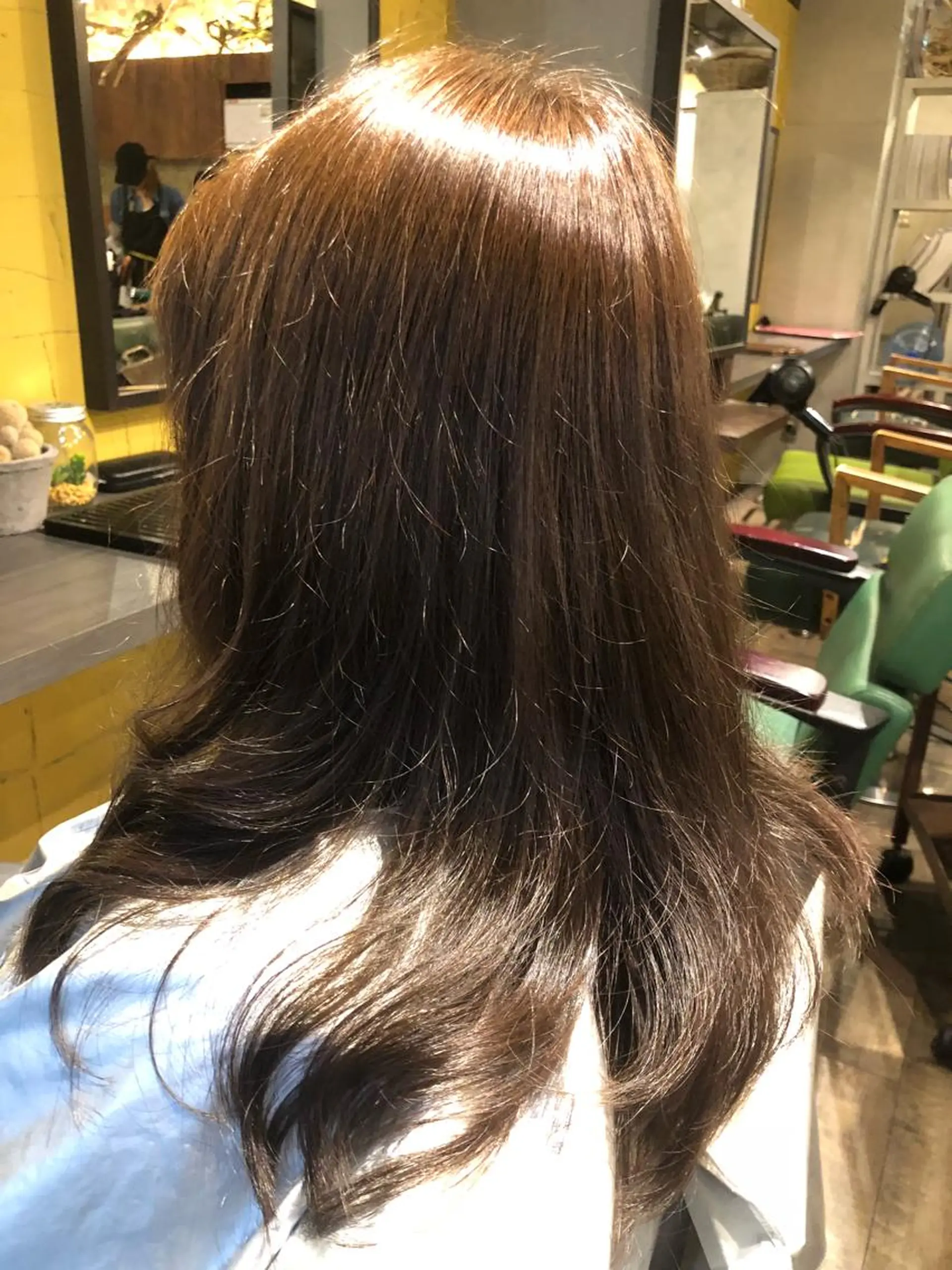 カラー ベージュカラー オレンジ MENAトリートメント専門店bySafaria所属・ISHIMORI  のヘアスタイル