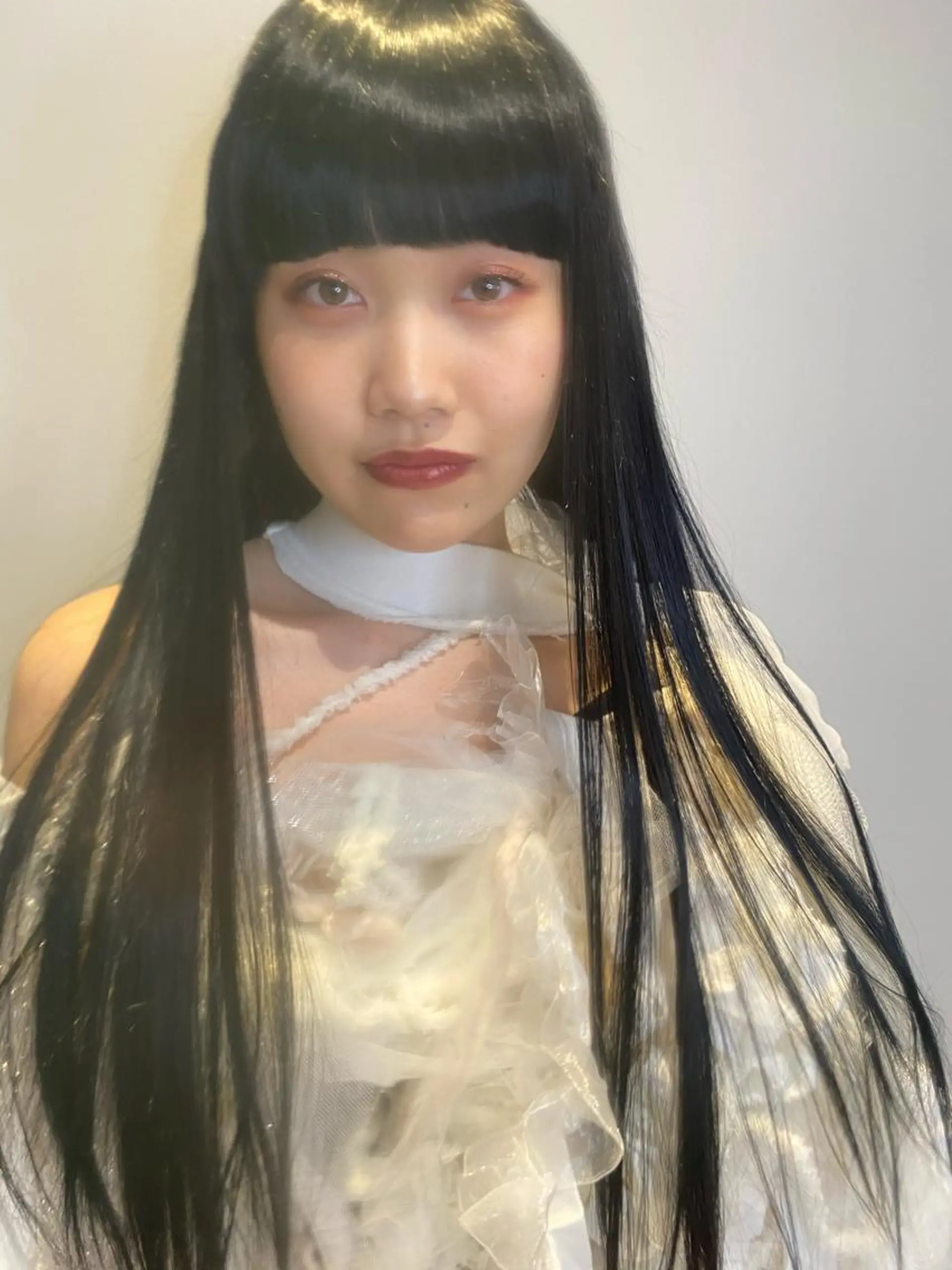 カラー AO所属・RISAKO 艶髪モテヘア🎀府中のヘアスタイル