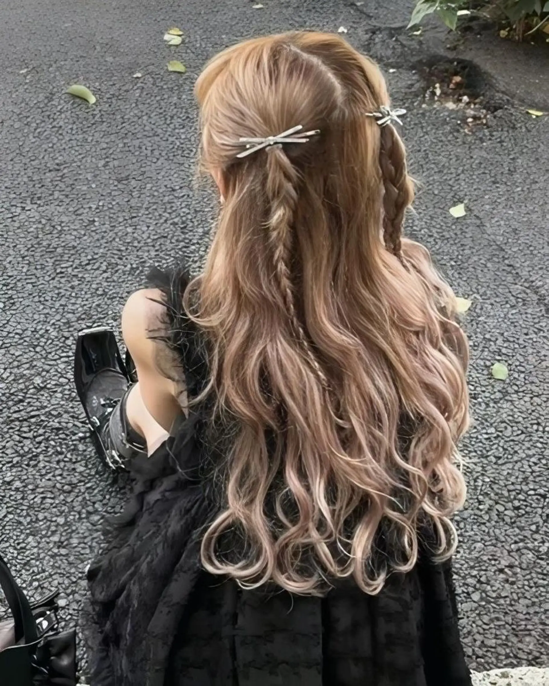 カラー 🤍ྀི透ける寒色 Cocoa🤍ྀིのヘアスタイル