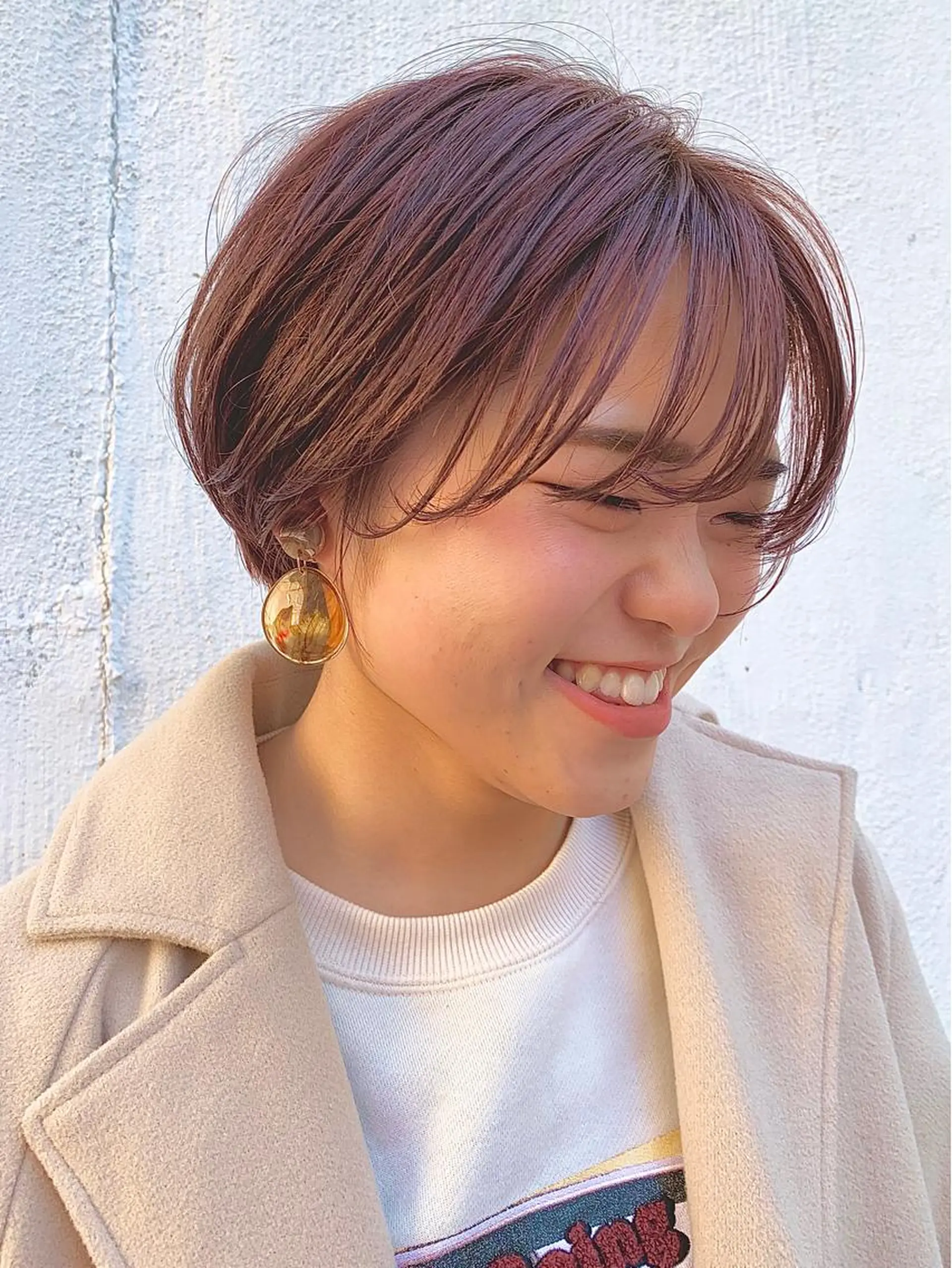 ショート カラー カット トリートメント 🇺🇸✂️🍟 こんあゆみのヘアスタイル