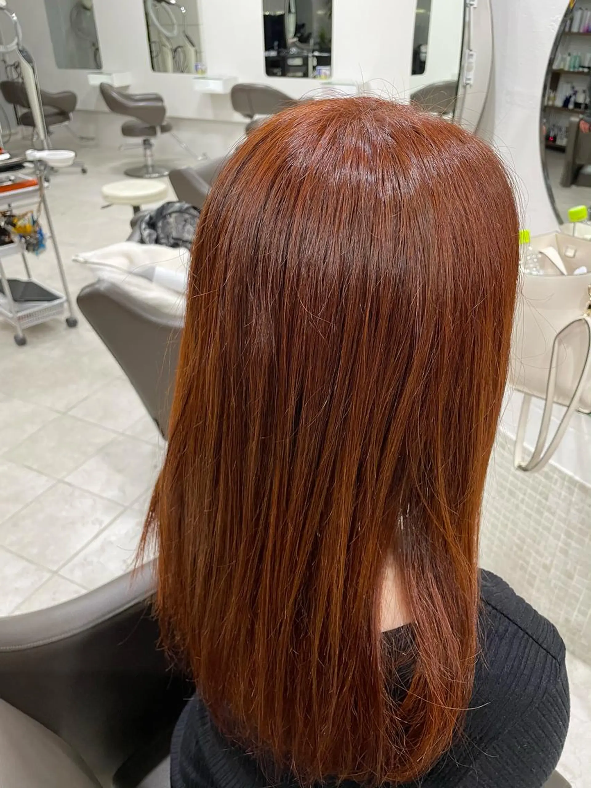 カラー 永宮 采佳のヘアスタイル