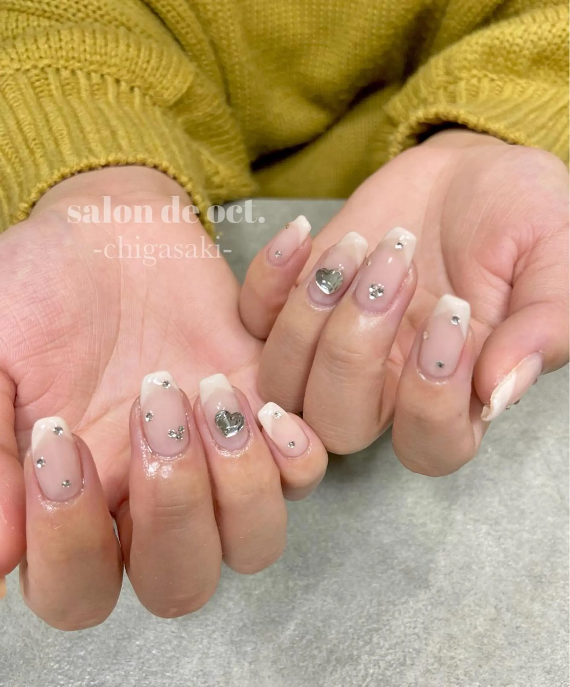 ネイル フレンチネイル salon de oct.のネイルデザイン