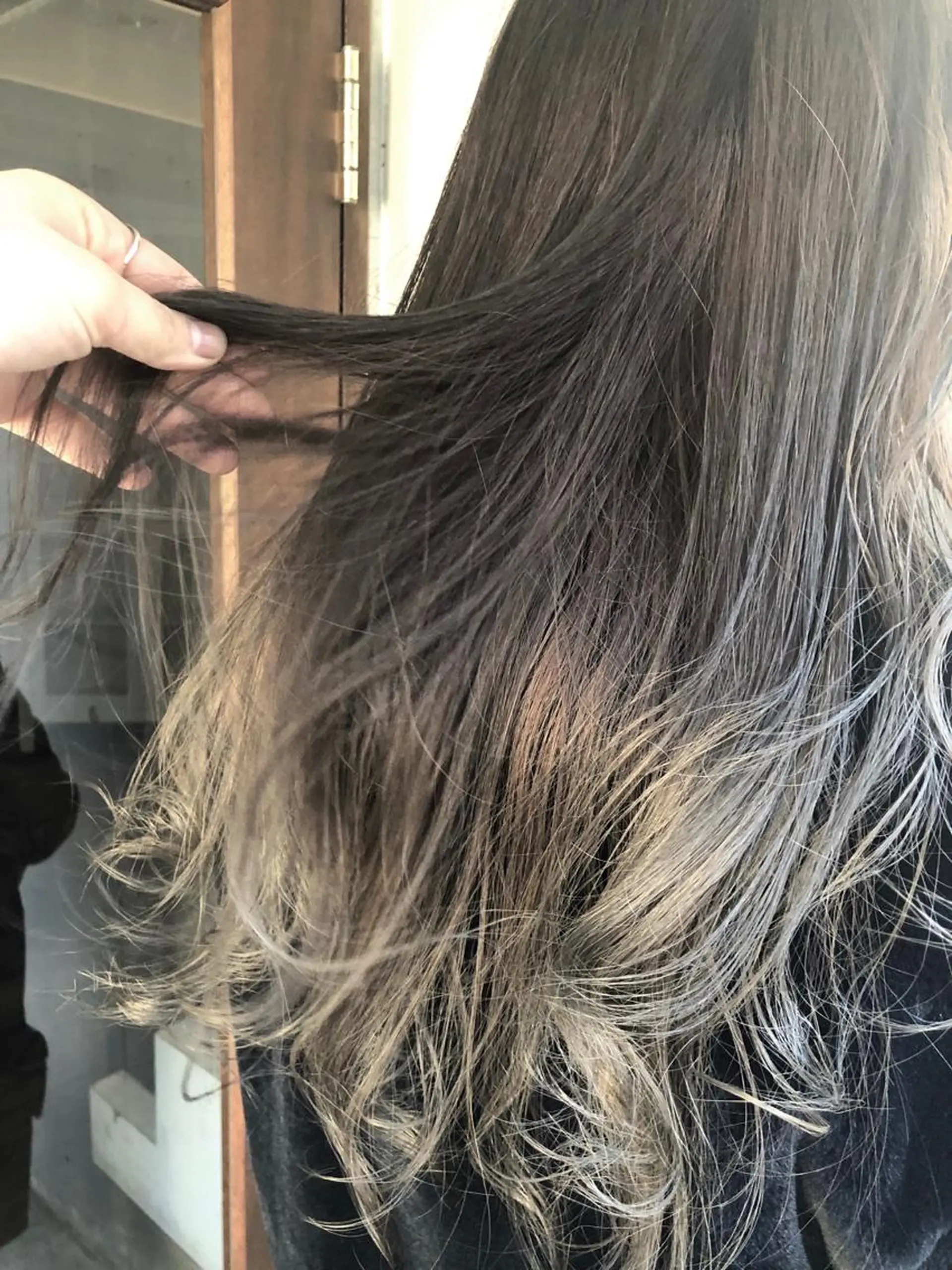 ミディアム カラー ヘアアレンジ ミニボブ/ブリーチ 🌈MISATOのヘアスタイル