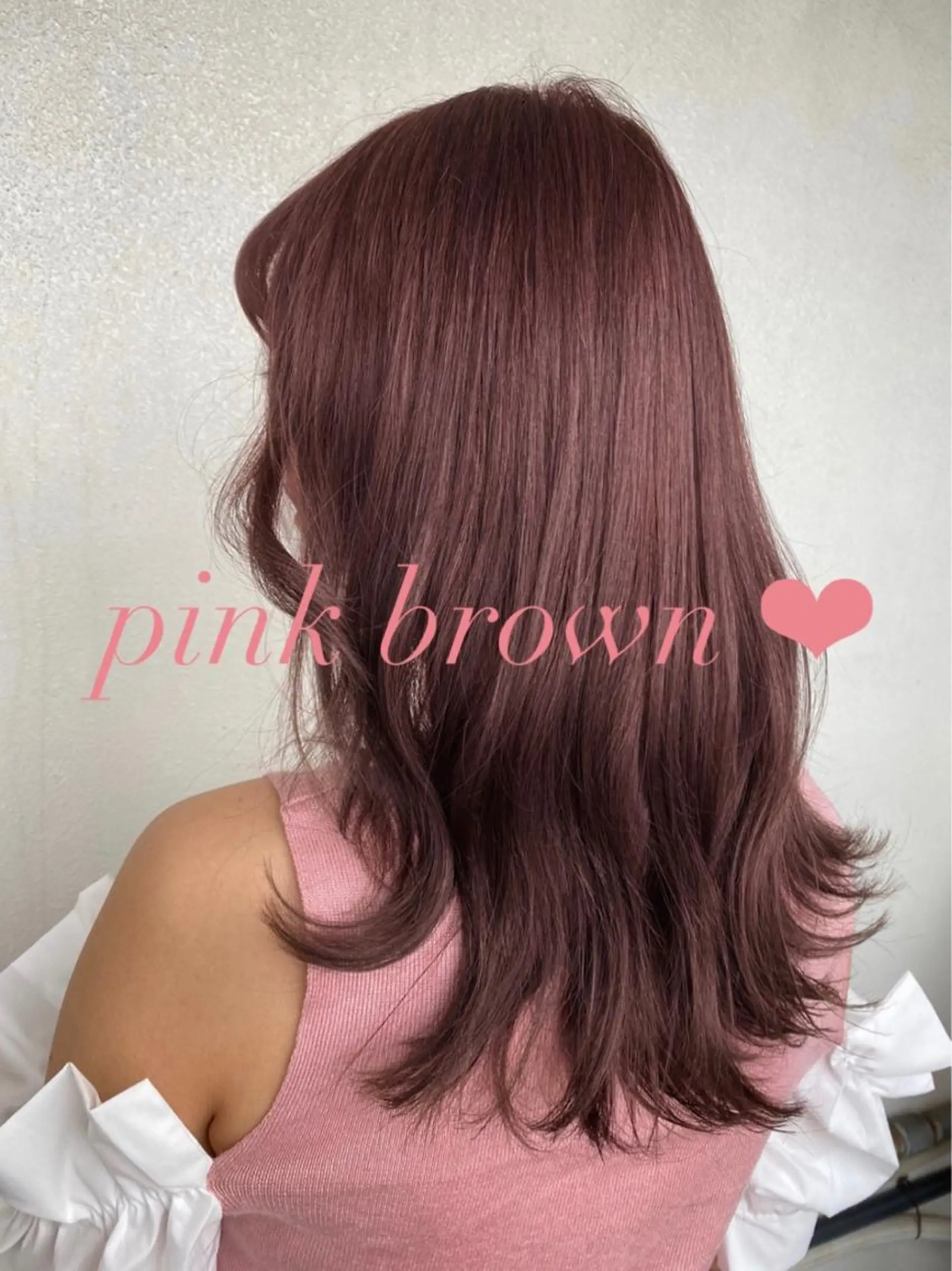 ロング PINQ she by ANGELICA所属・MA RIのヘアスタイル