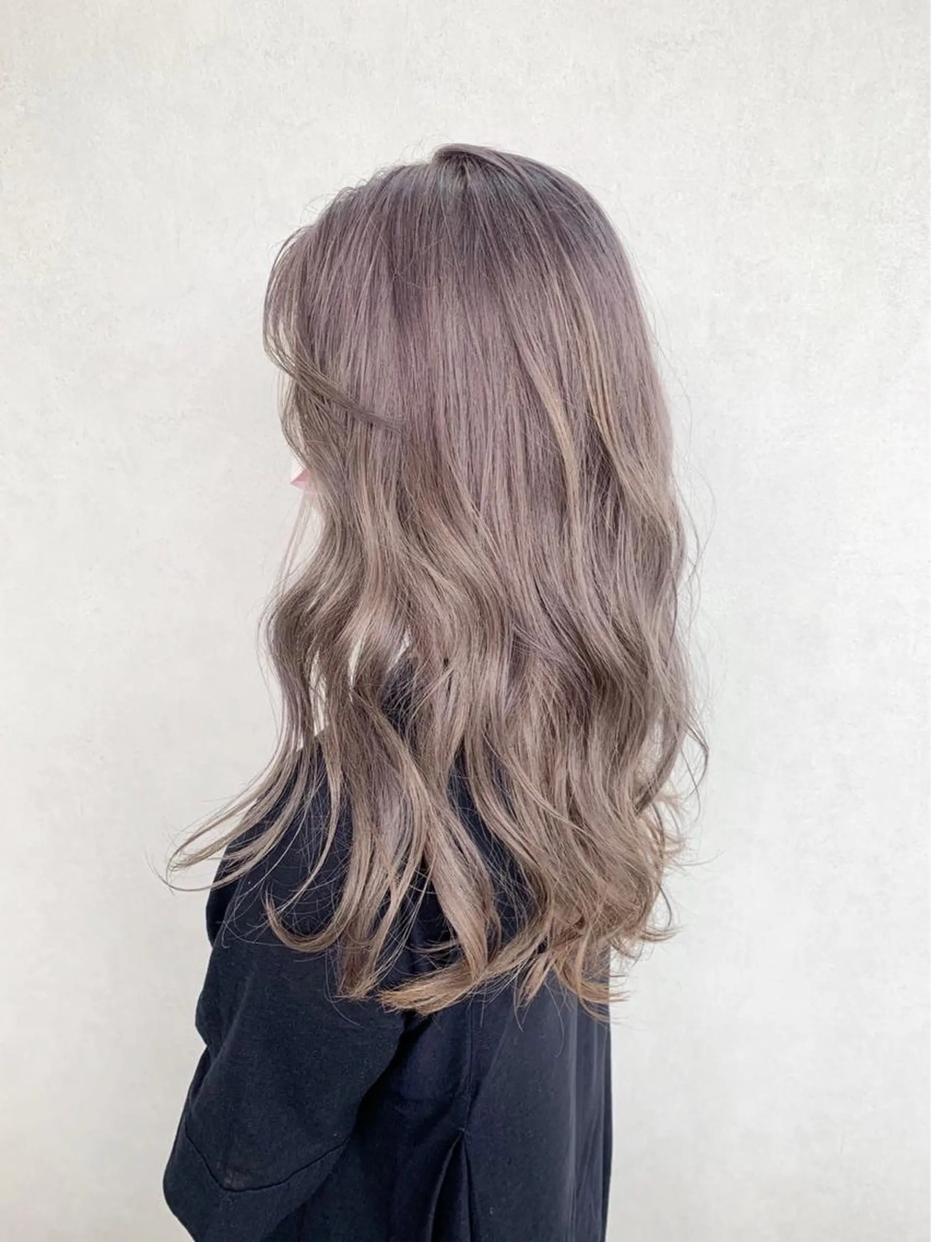 ロング カラー 髪質改善 ヒデのヘアスタイル