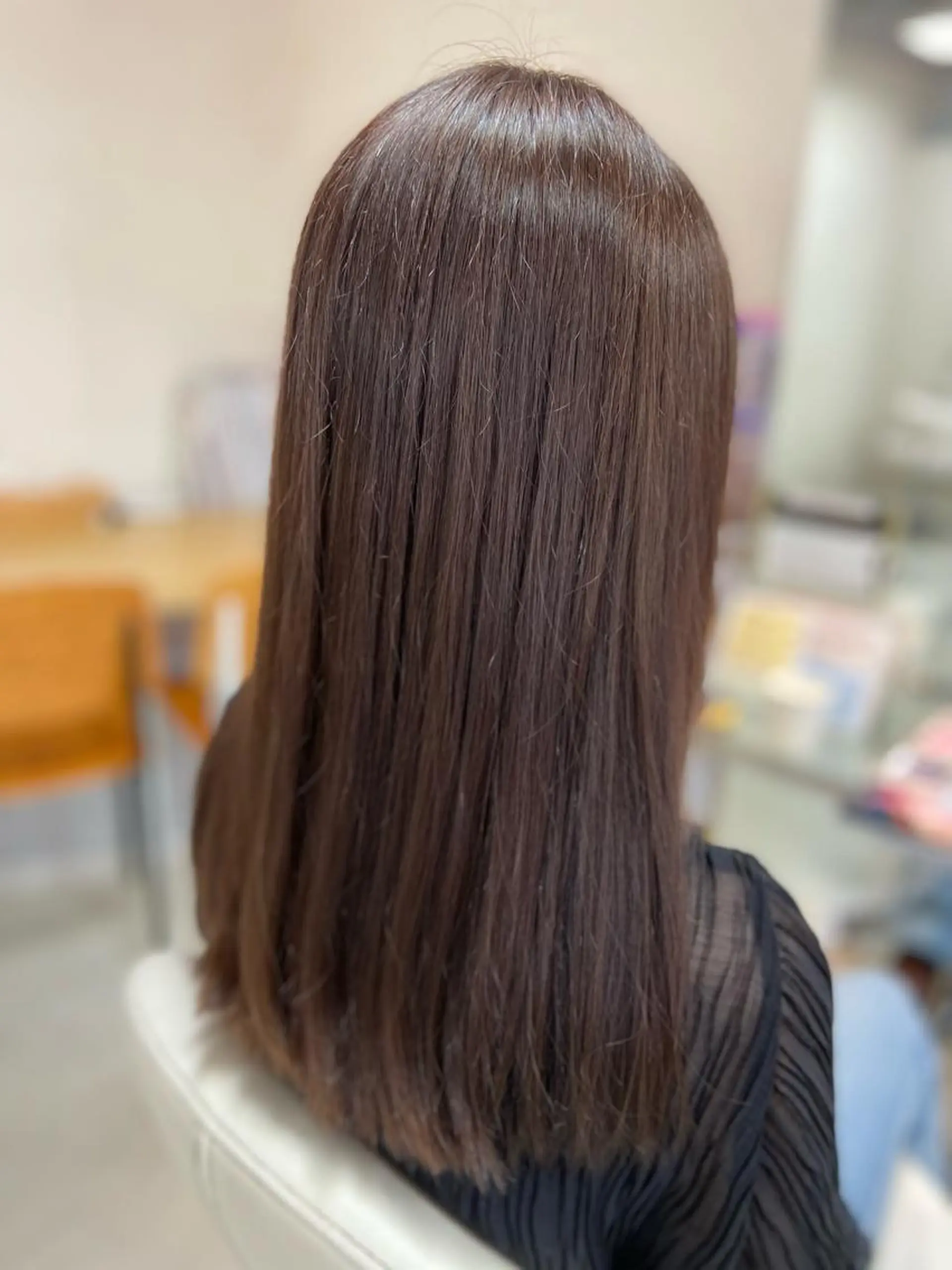 ロング カラー ヘアカラー トリートメント 菊地 美憂のヘアスタイル