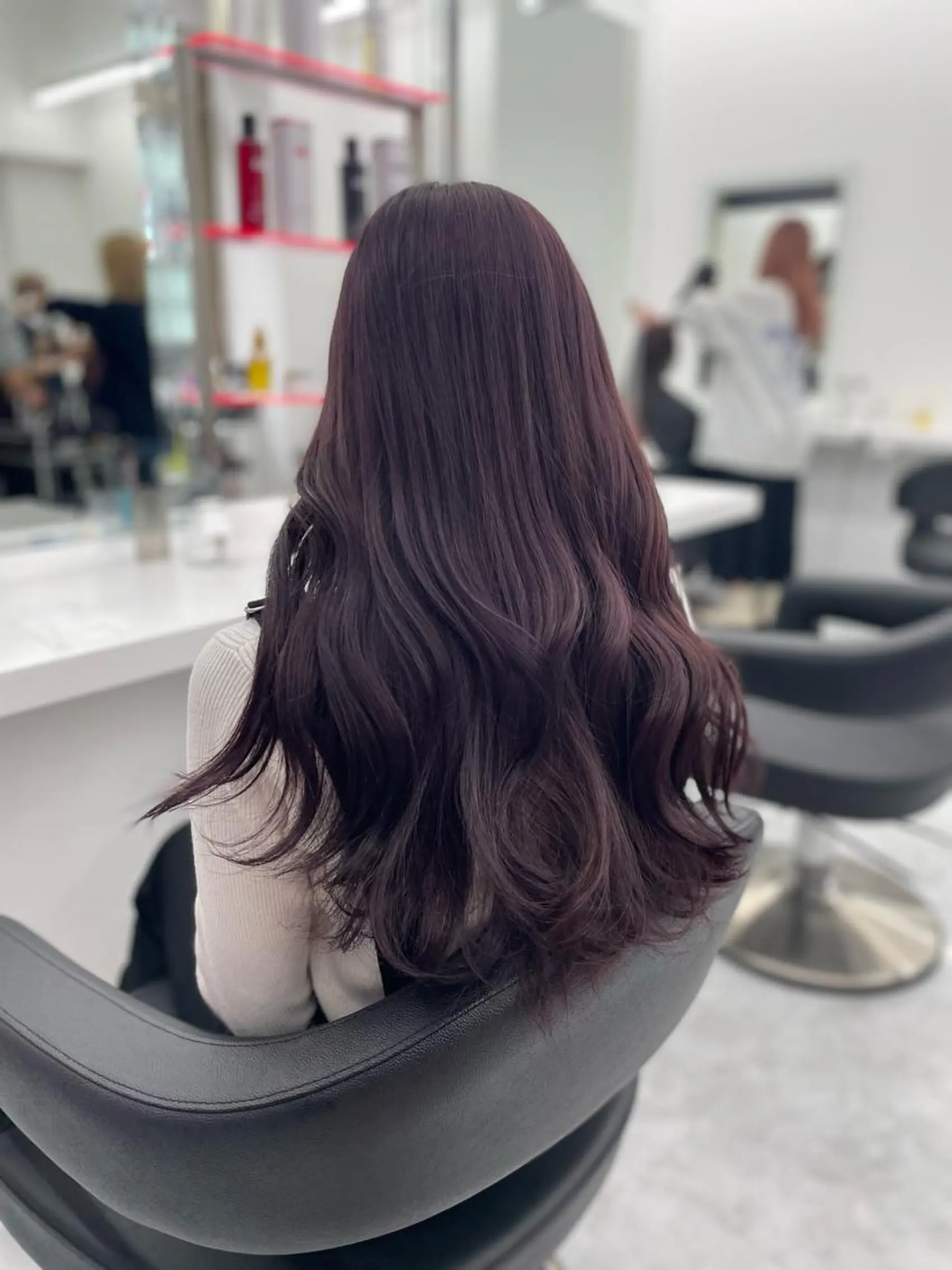 ロング 🤍韓国トレンド ヘア🤍miku🤍のヘアスタイル