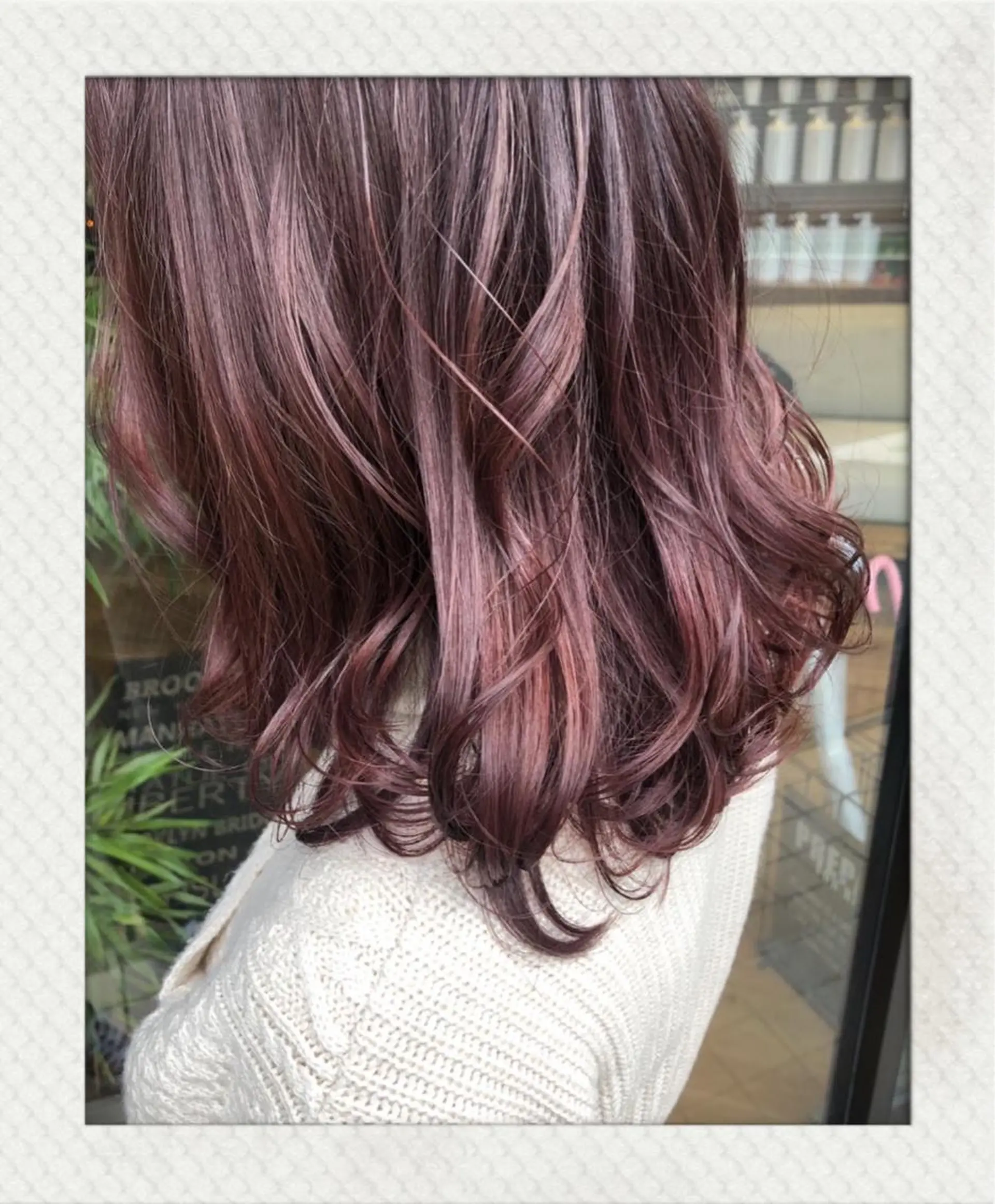 セミロング カラー きむら かずきのヘアスタイル