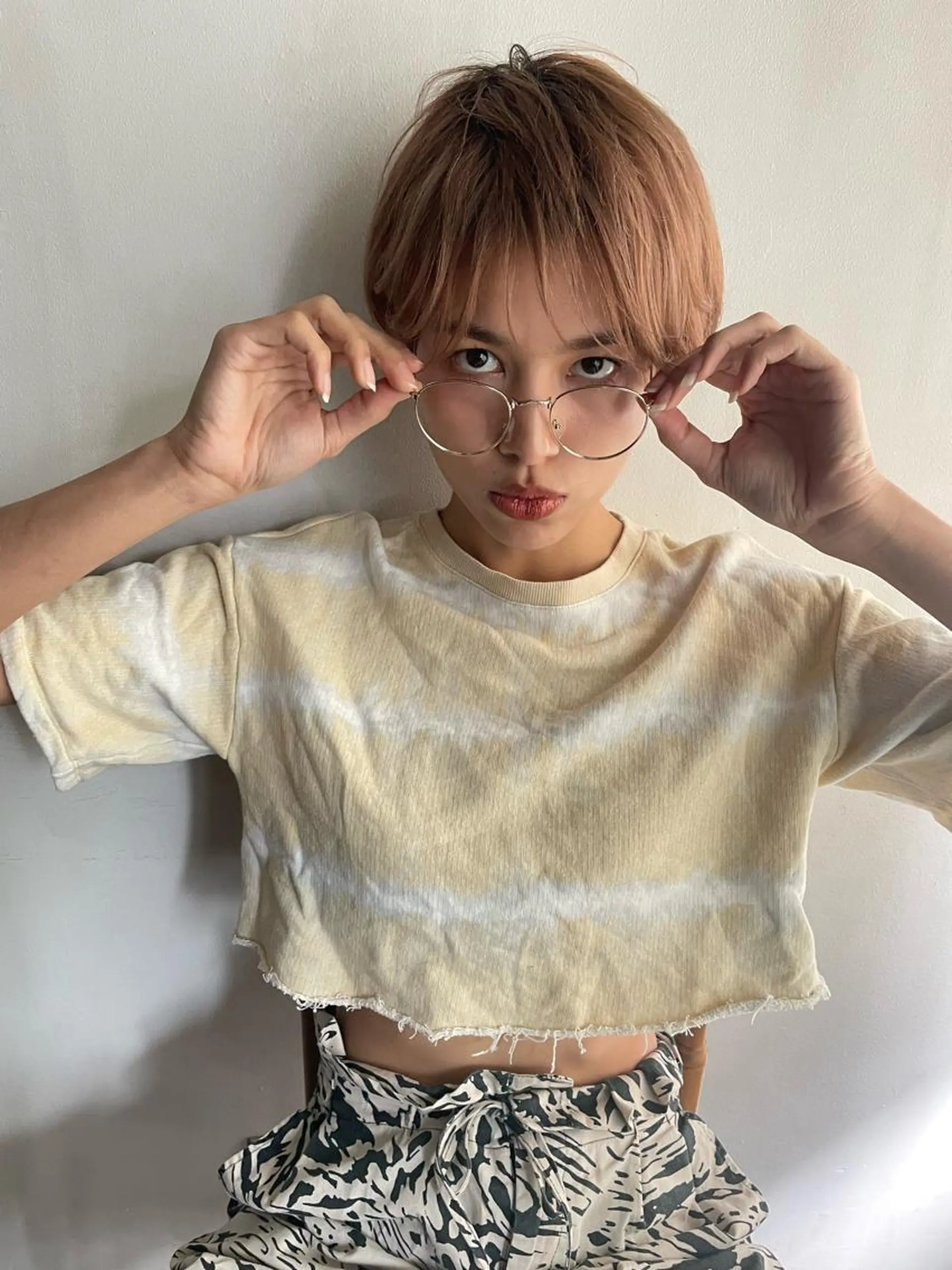 ショート カラー カット ヘアカラー トリートメント ショート/ボブ専門 宮脇美奈/南船場のヘアスタイル