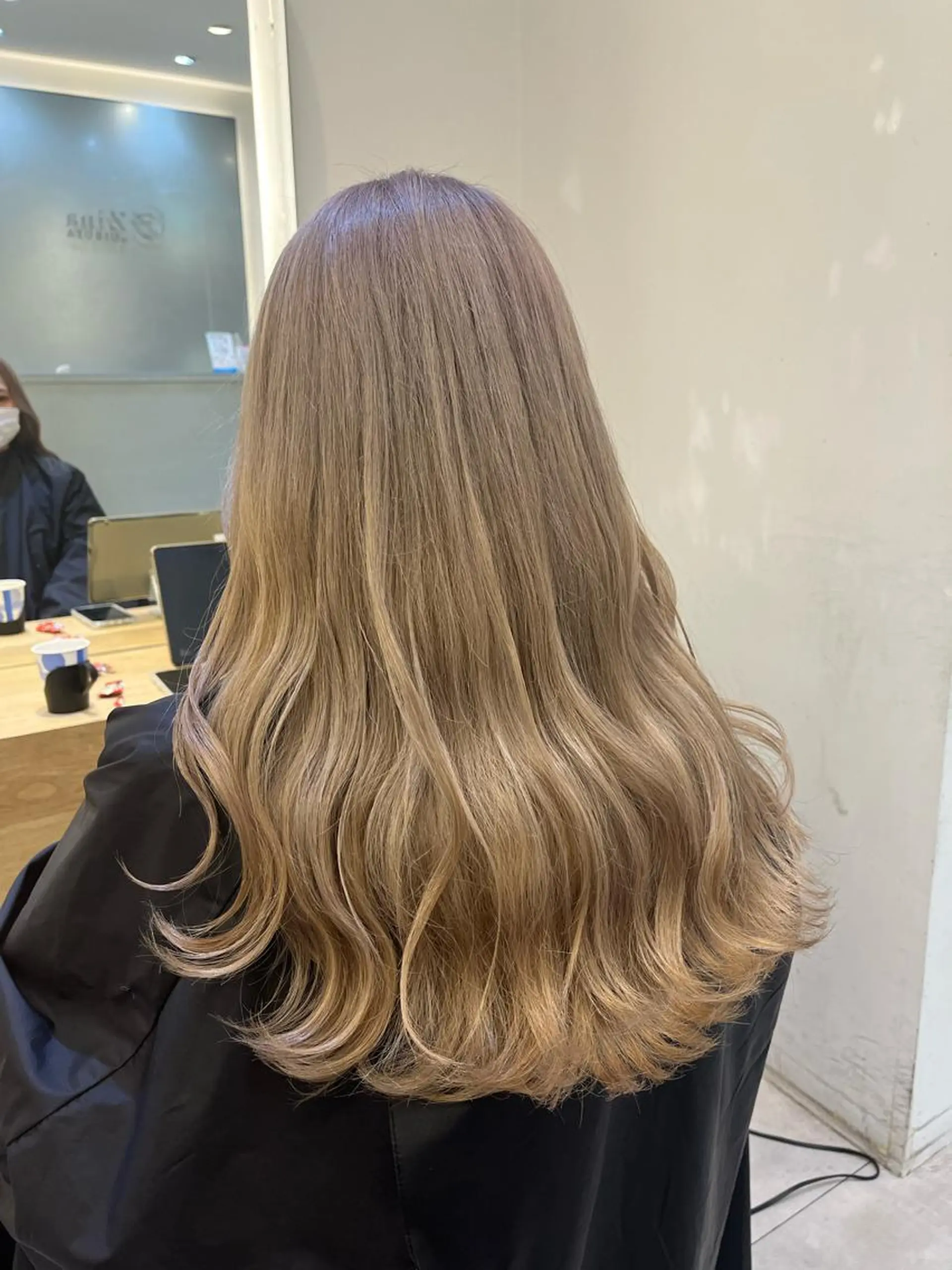 ロング カラー ヘアカラー トリートメント 渋谷で叶う美髪❤ ◎NATSUKI🤍のヘアスタイル