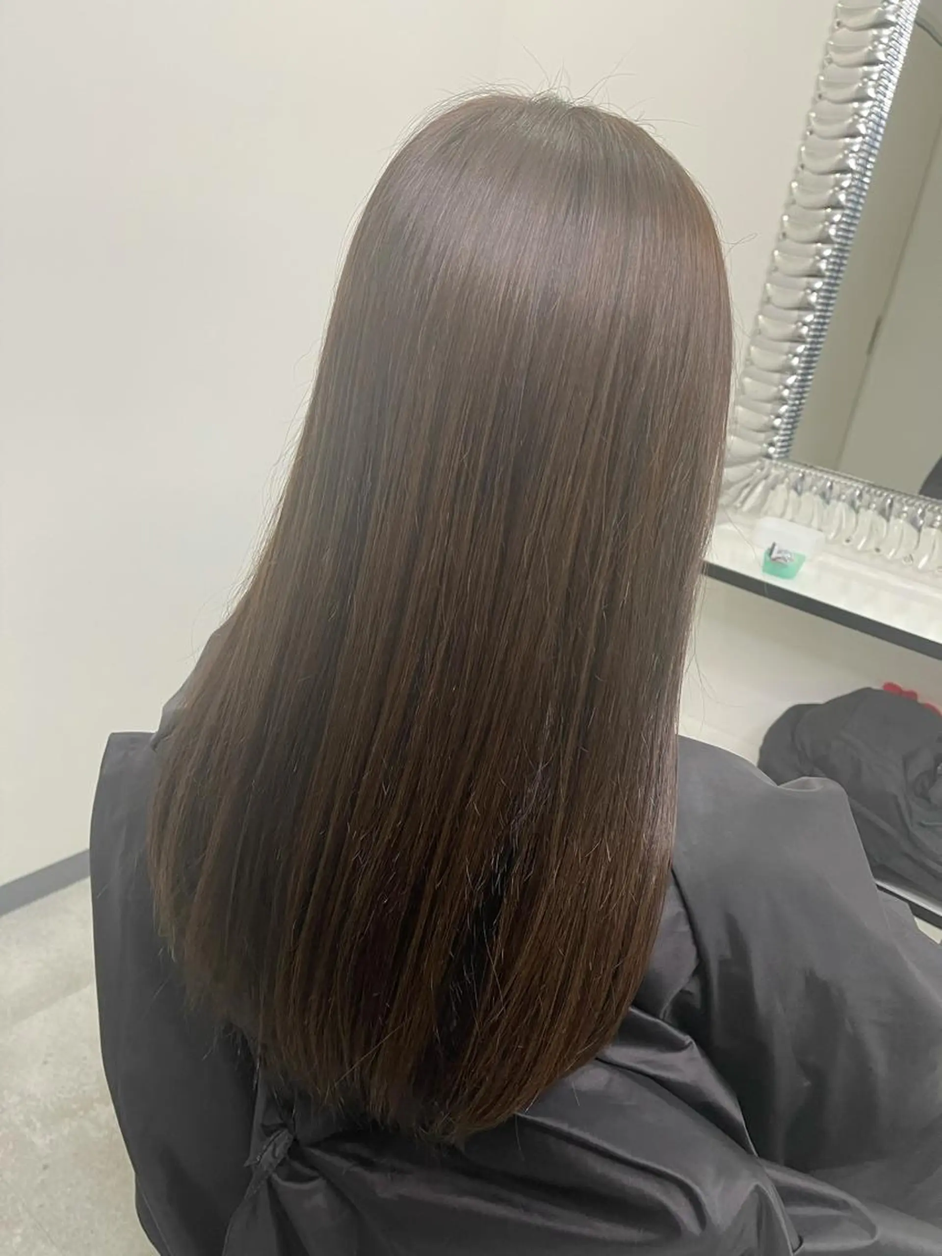 ロング カラー カット ヘアカラー トリートメント &chaLme   心斎橋所属・emi/髪質改善/ 韓国風/艶カラーのヘアスタイル