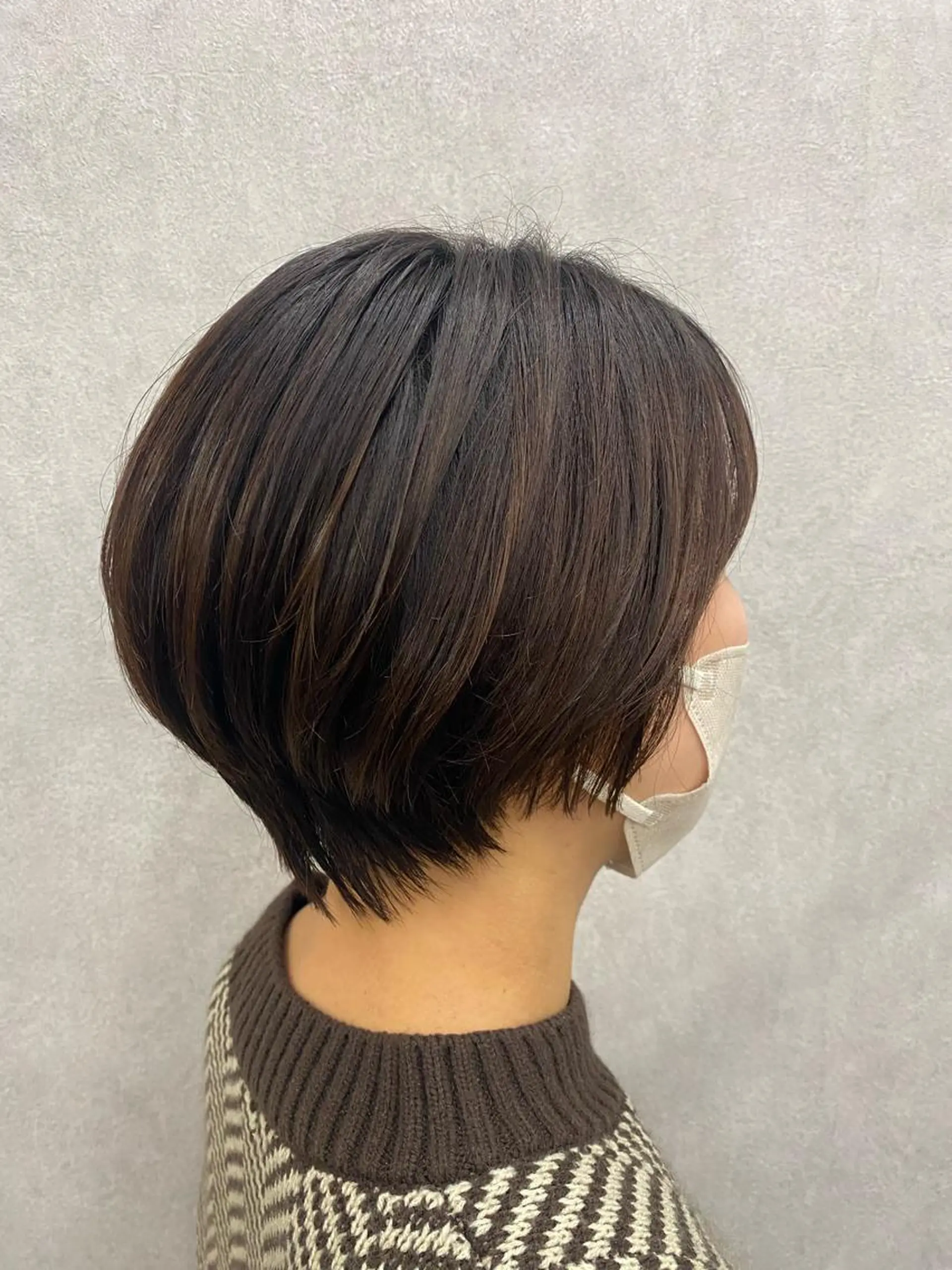 ショート ショートボブ 丸みショート ボブ ショートヘア tetote天王寺店所属・SHOTA 大人ショートのヘアスタイル