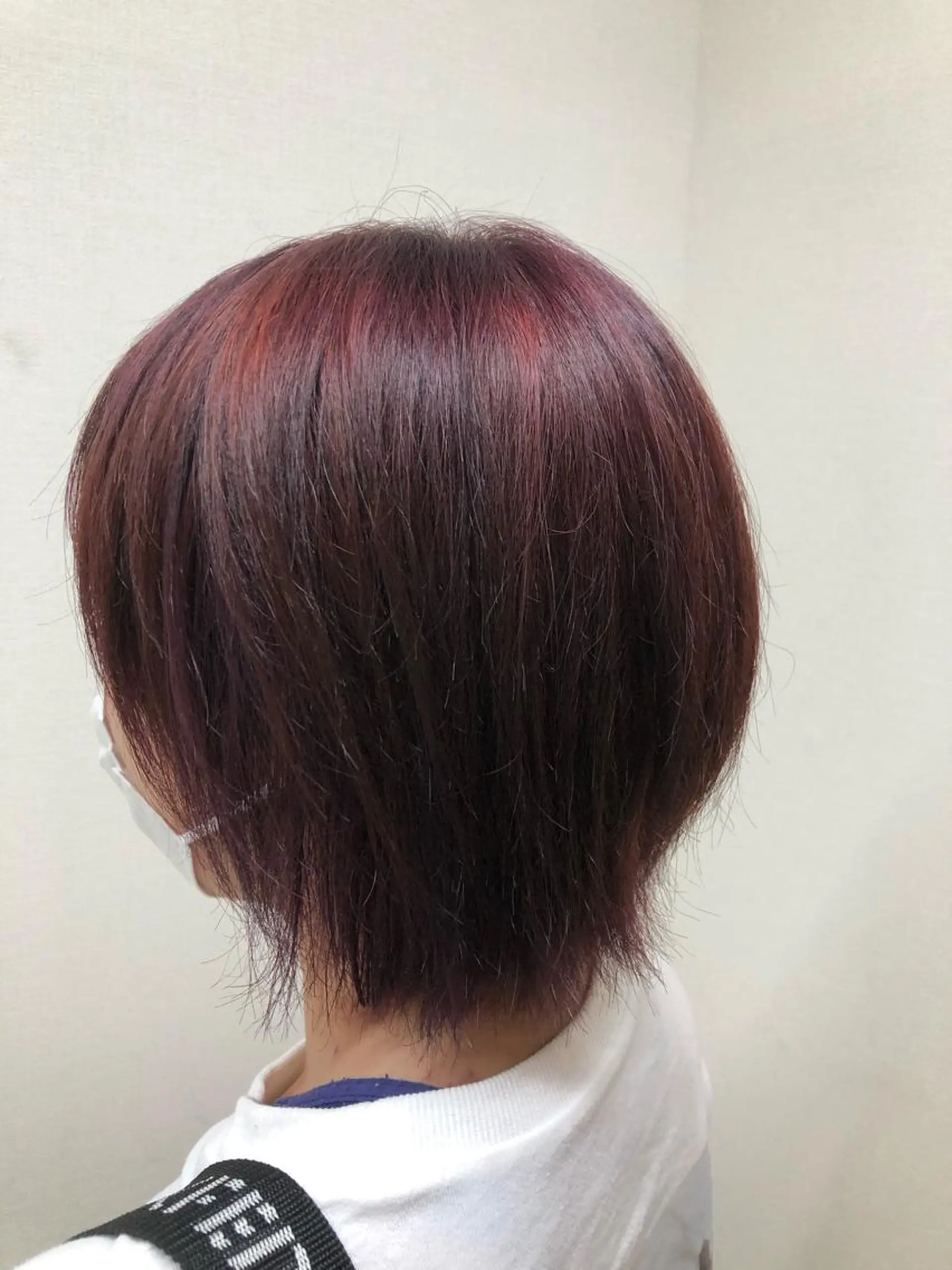 ショート カラー ピンクカラー バイオレットカラー AUBE HAIR toll　川越店 【オーブ ヘアー トル】所属・髪質改善⭐️透明感 カラーノグチショウタのヘアスタイル