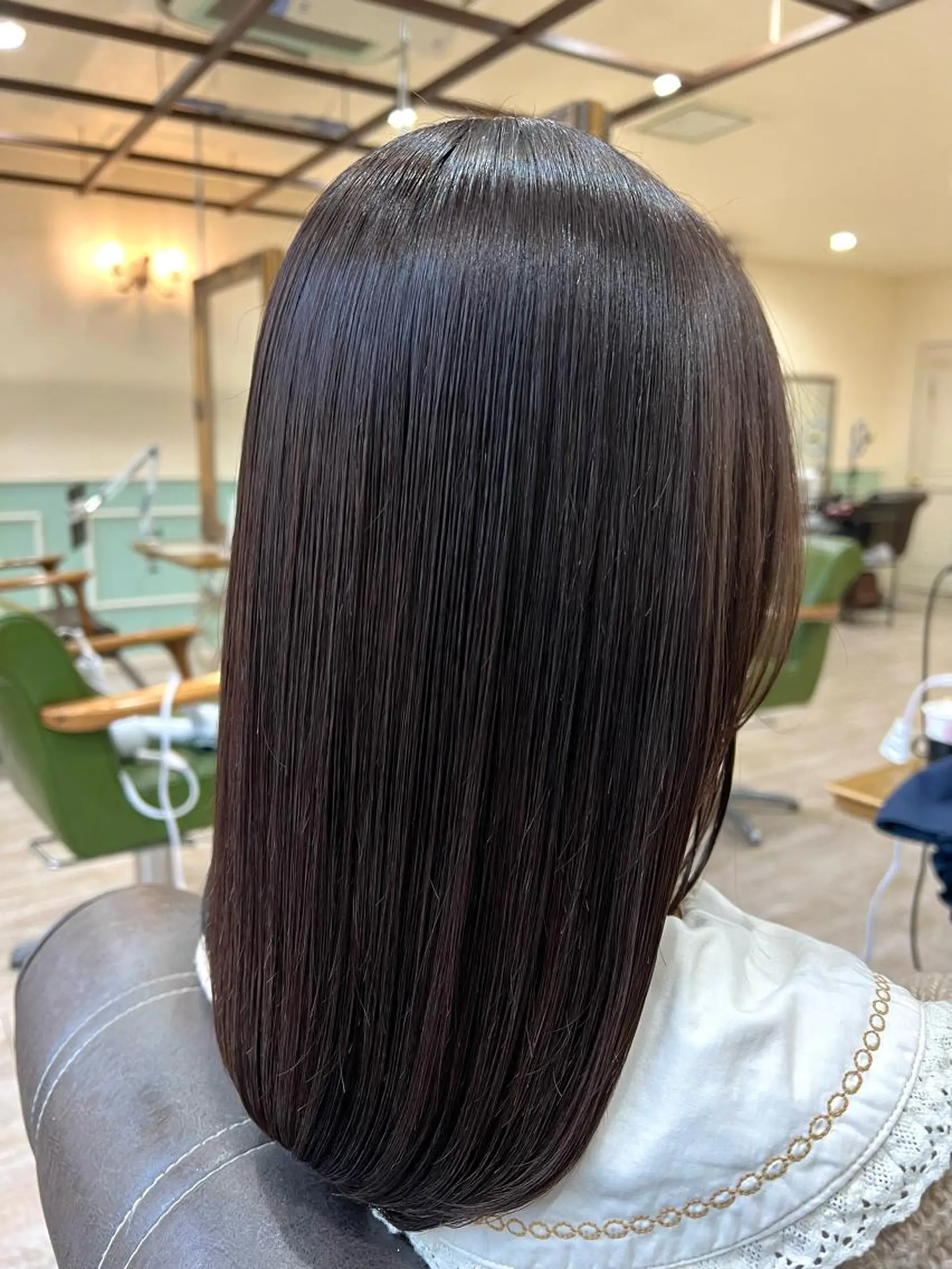 ミディアム カラー 髪質改善 カット トリートメント 新越谷noble店長 松本拓也▶◀*.のヘアスタイル