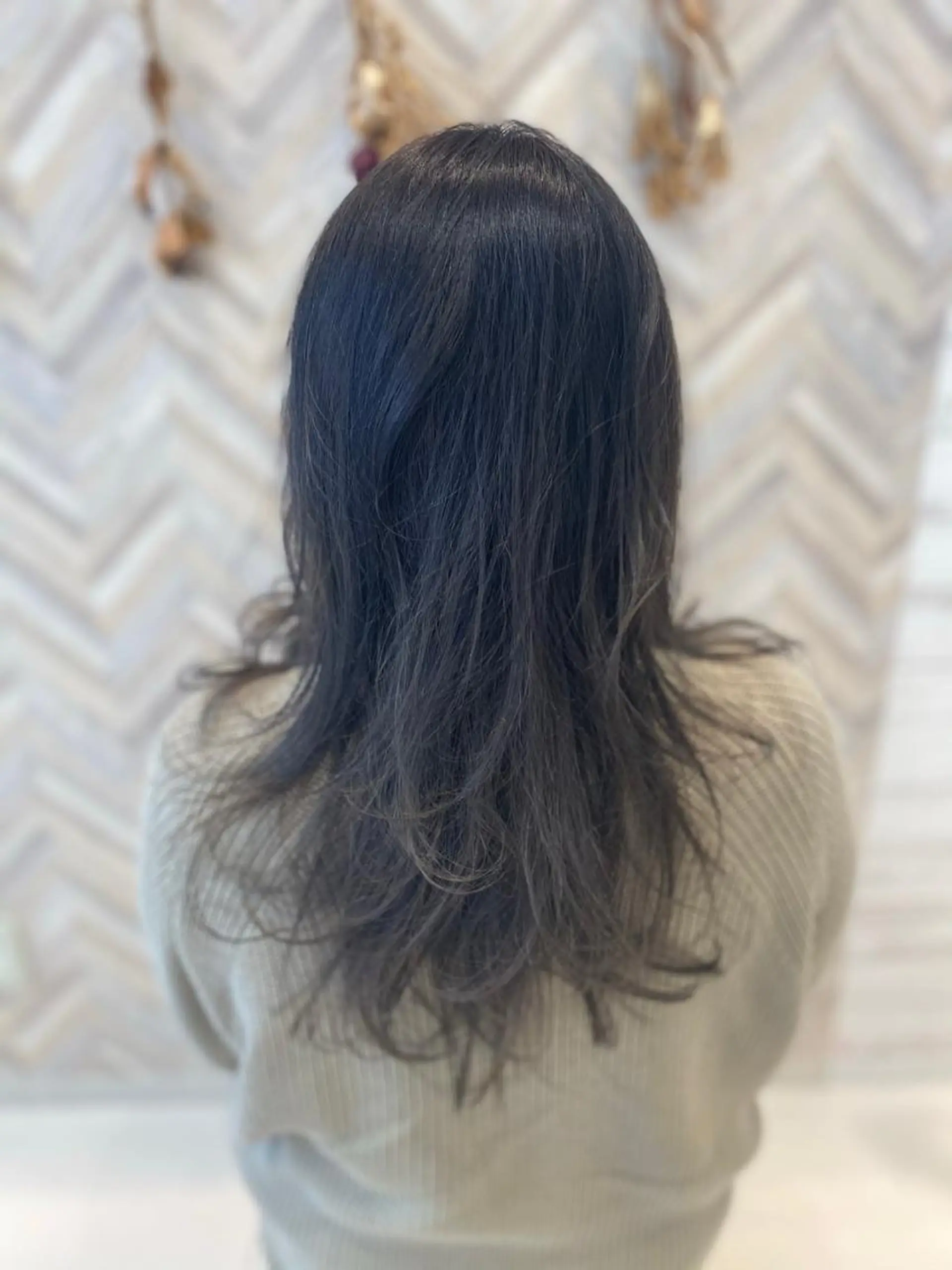 ロング カラー グラデーションカラー 久保木 真人のヘアスタイル