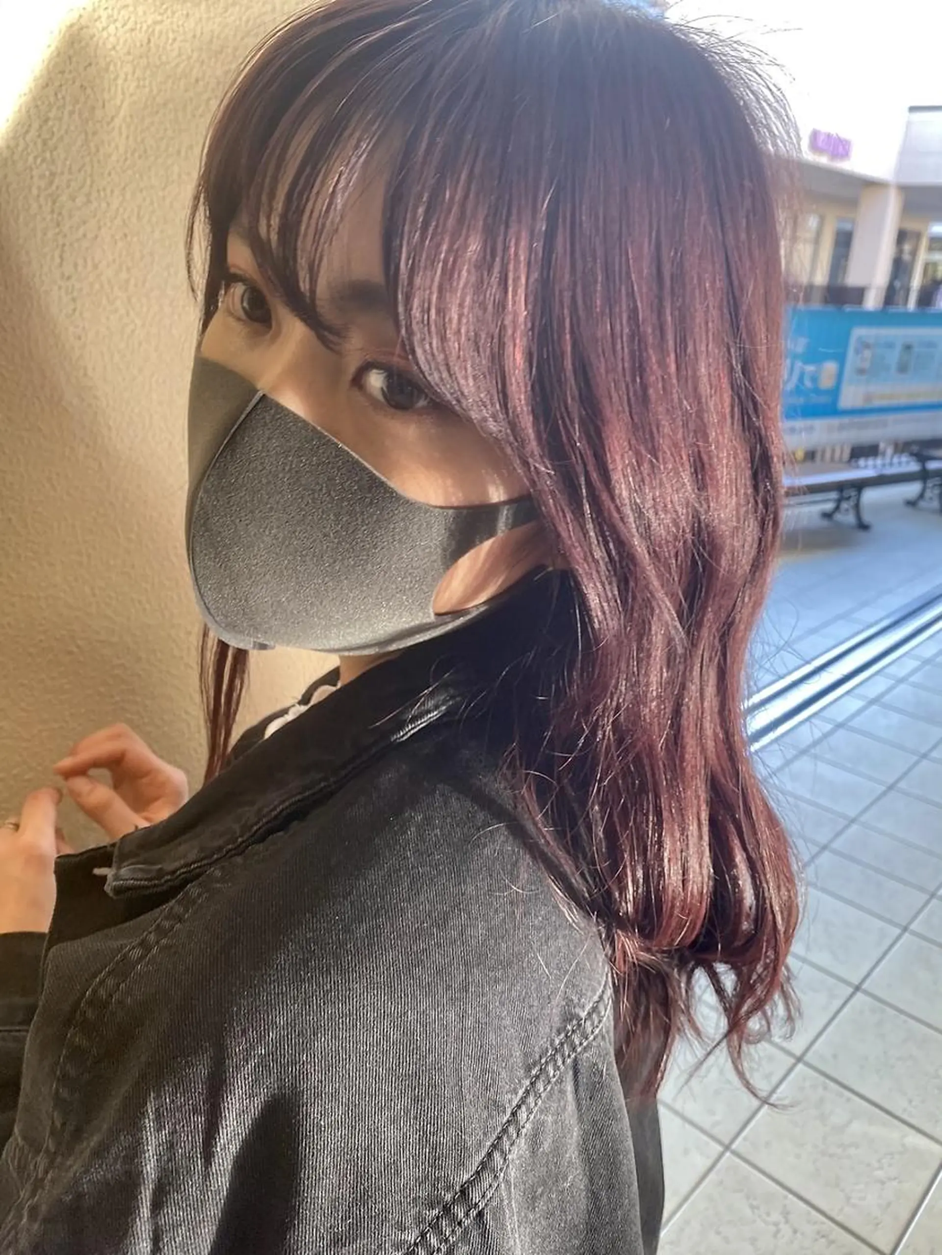 ロング カラー ヘアアレンジ シールエクステ アディクシーカラー バレイヤージュ ブリーチ ケアブリーチ LuciA/エクステ カラーのヘアスタイル