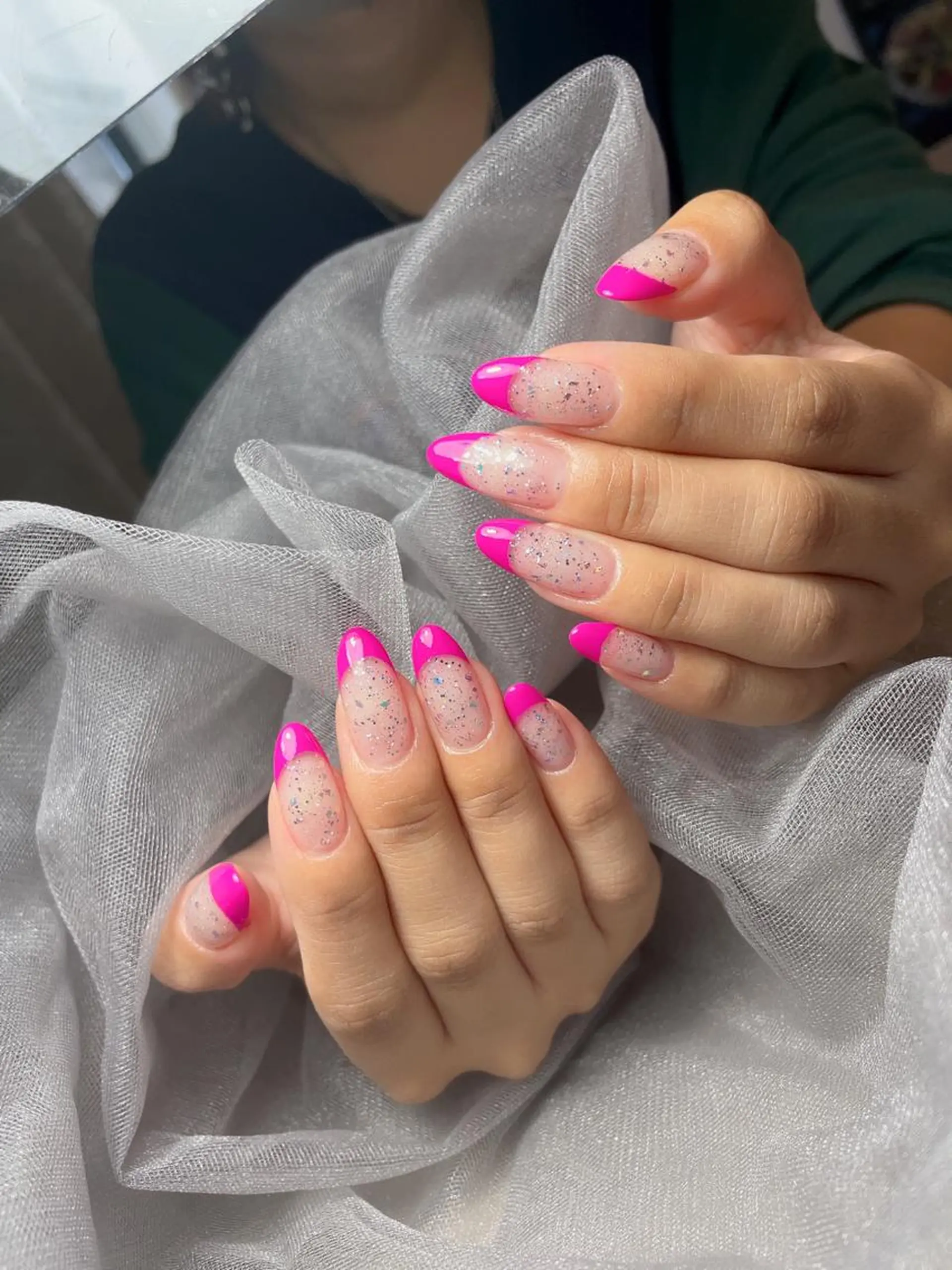 ネイル ラメ(グリッター) ハンドネイル 南野 由希のネイルデザイン