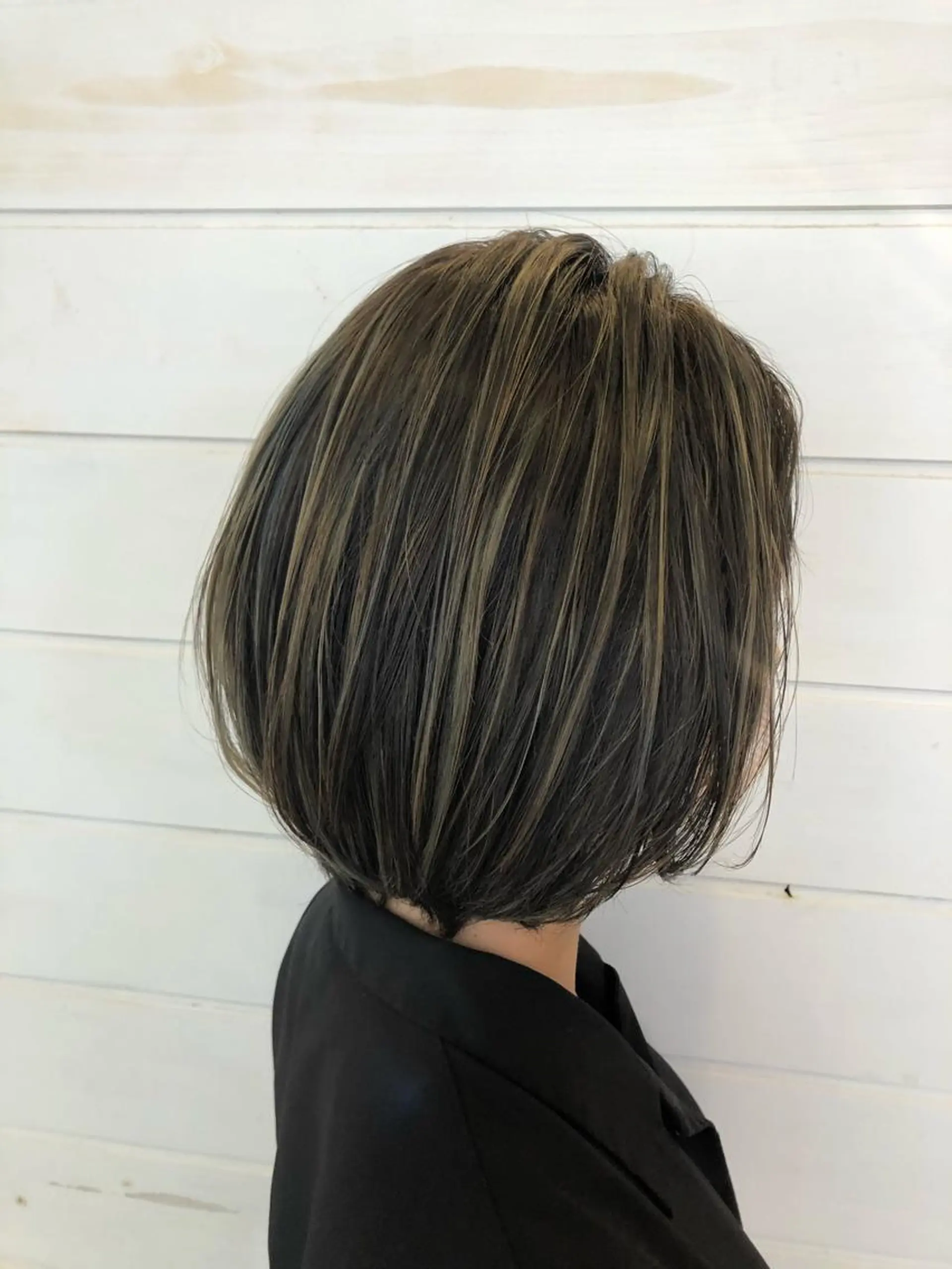 ミディアム カラー ハイライトカラー ハイライト Crén by marie 真嘉比店所属・東恩納 誠のヘアスタイル